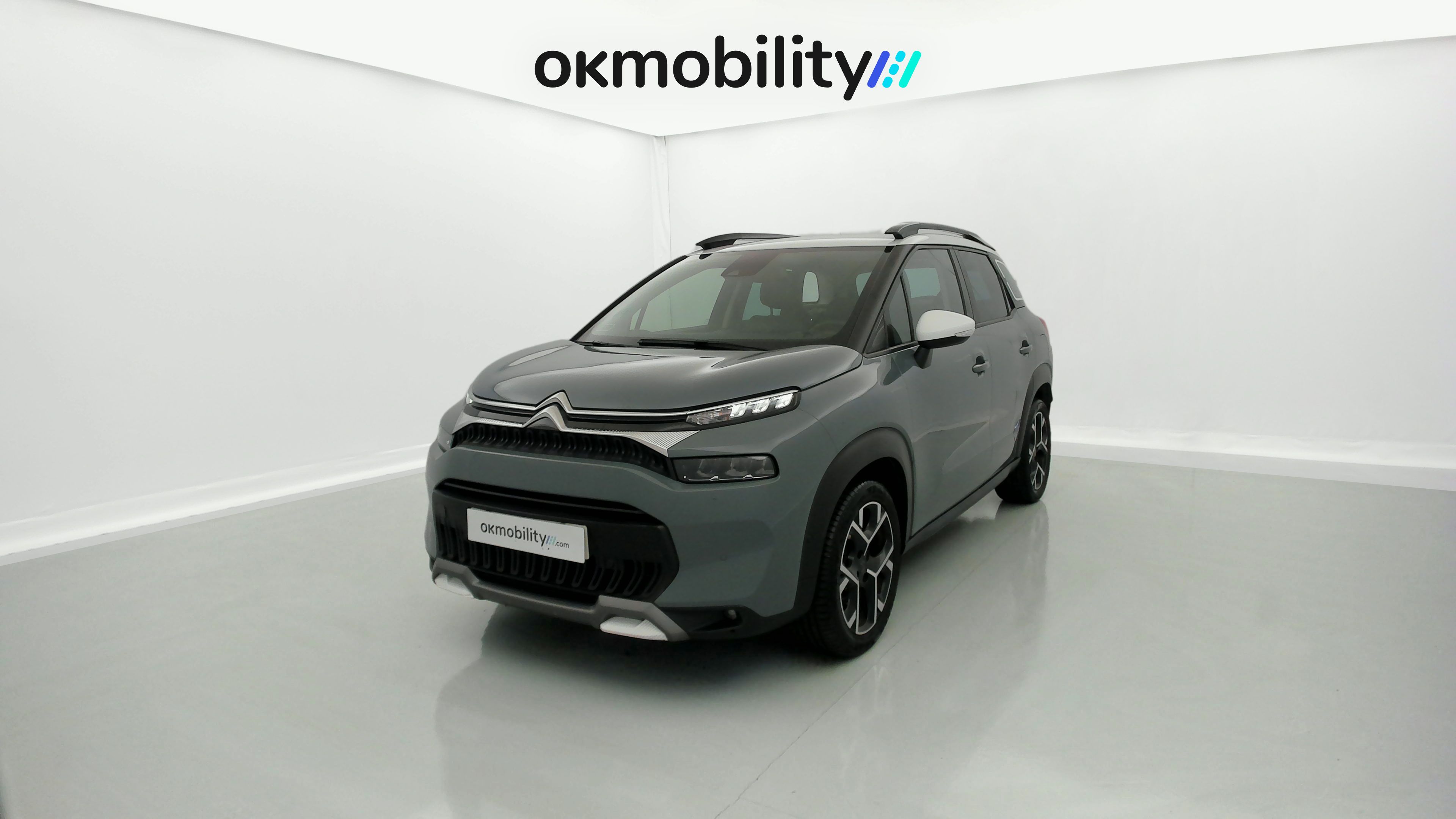 citroen c3 aircross shine pack 1.2 PURETECH 110 2021 gris platinium metalic 1