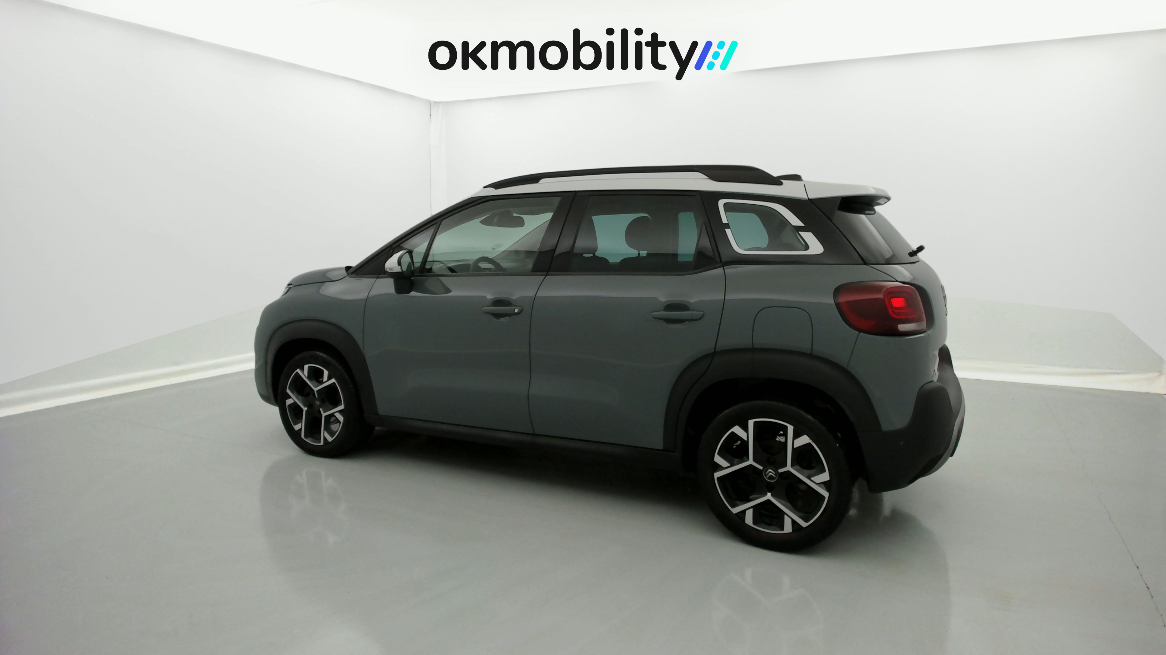 citroen c3 aircross shine pack 1.2 PURETECH 110 2021 gris platinium metalic 10
