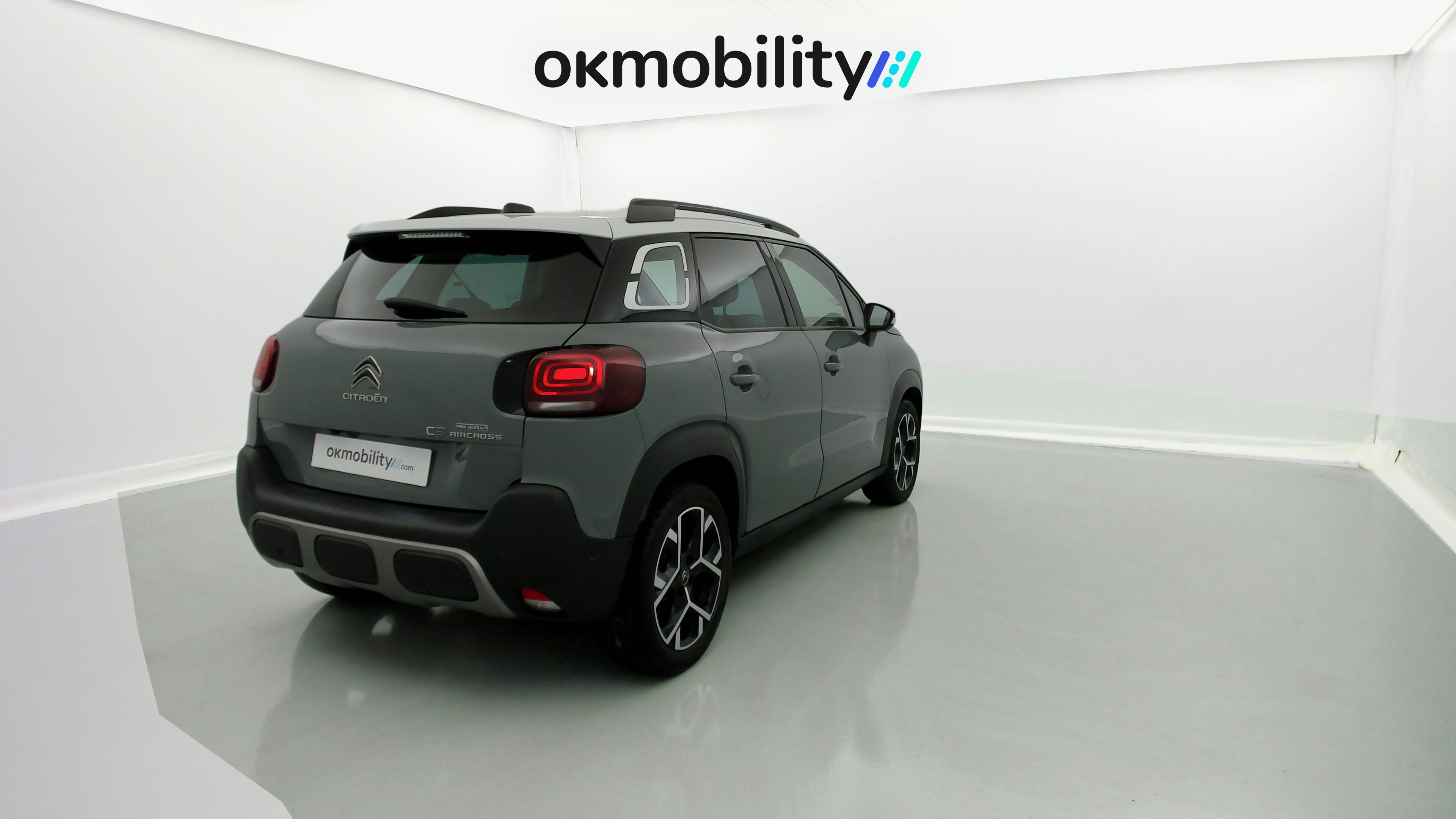 citroen c3 aircross shine pack 1.2 PURETECH 110 2021 gris platinium metalic 13