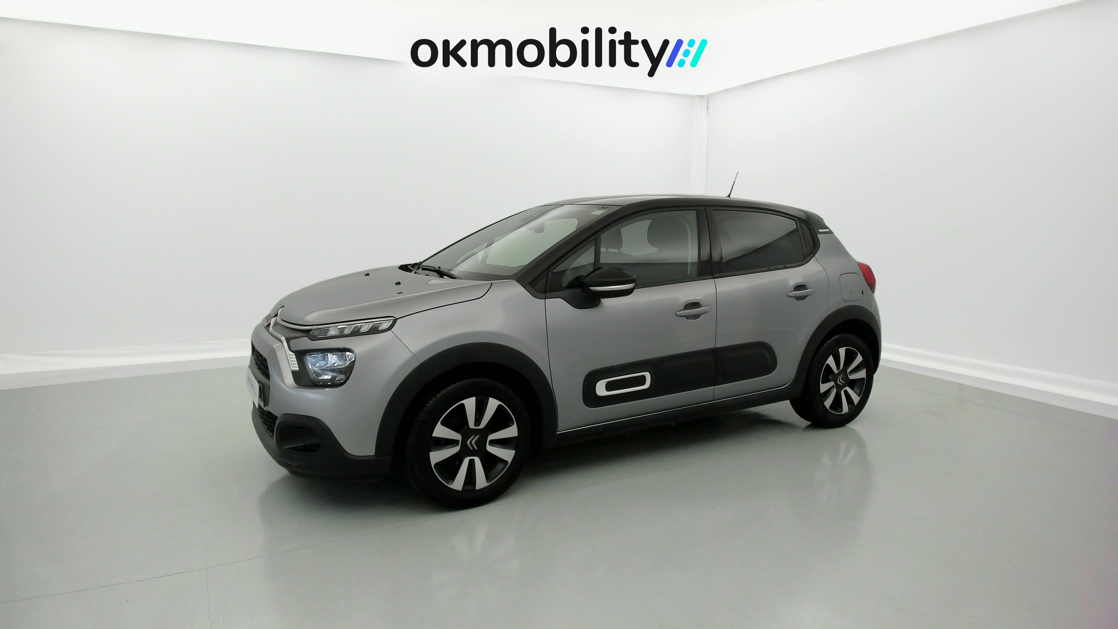citroen c3 origin max 1.2 PURETECH 83 2024 gris acero / negro 5