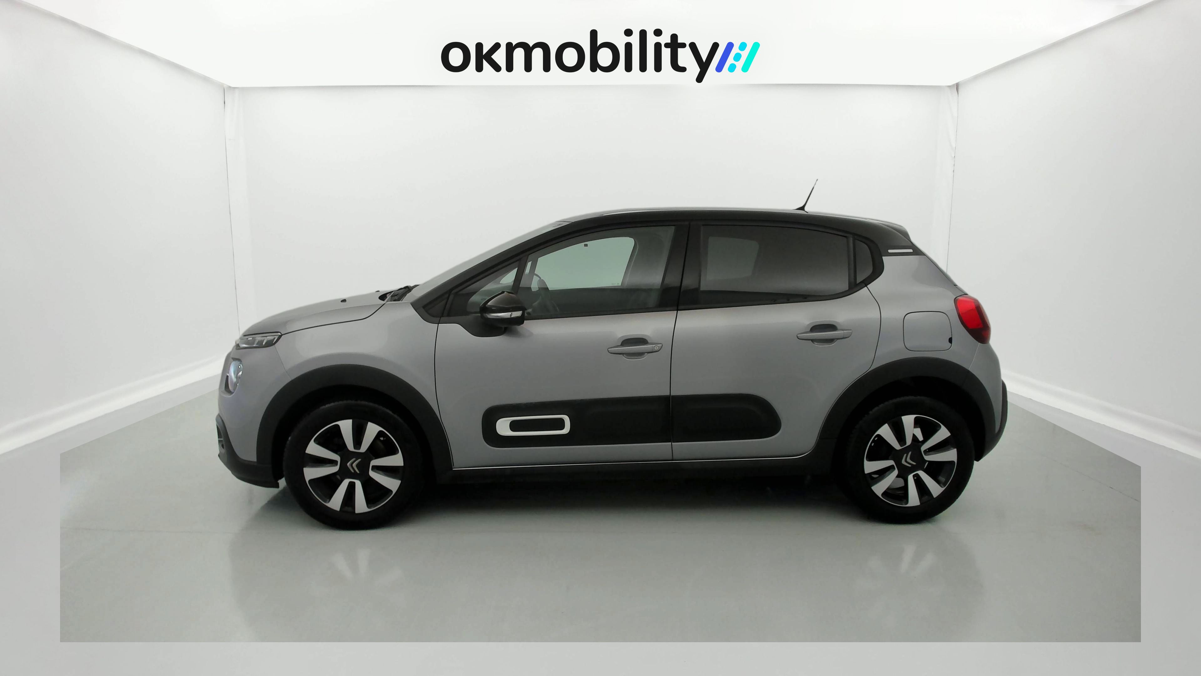 citroen c3 origin max 1.2 PURETECH 83 2024 gris acero / negro 7