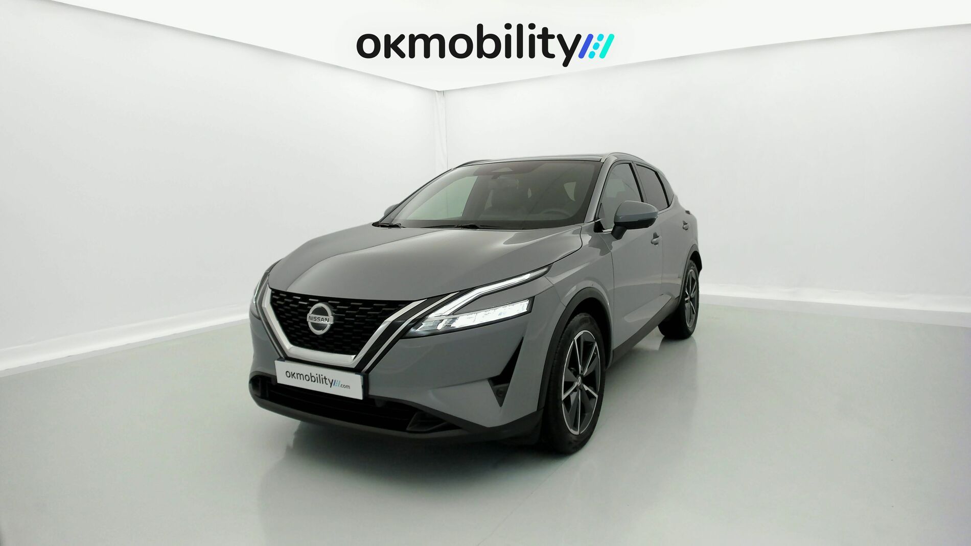 nissan qashqai tekna 1.3 DIG-T 140 MHEV 2022 gray p 1