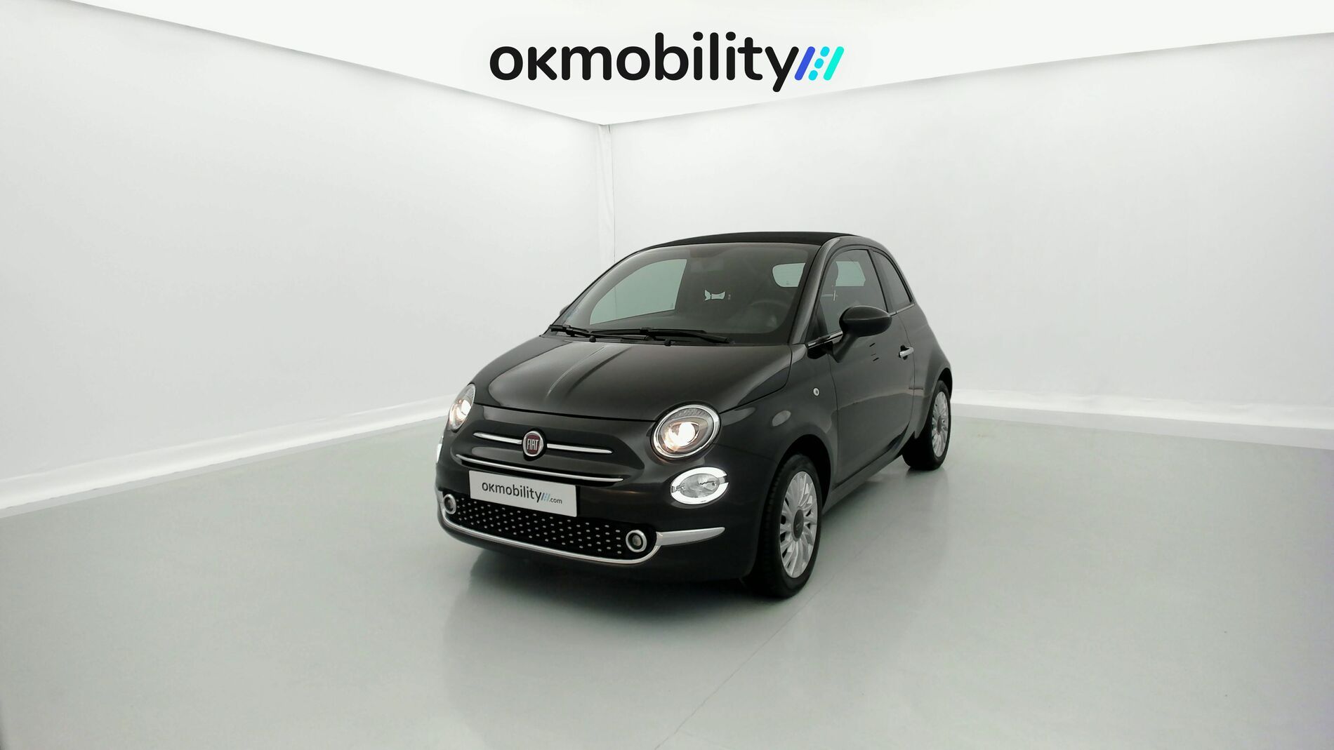 fiat 500c dolcevita 1.0 HYBRID 70 MHEV 2024 negro vesuvio 1