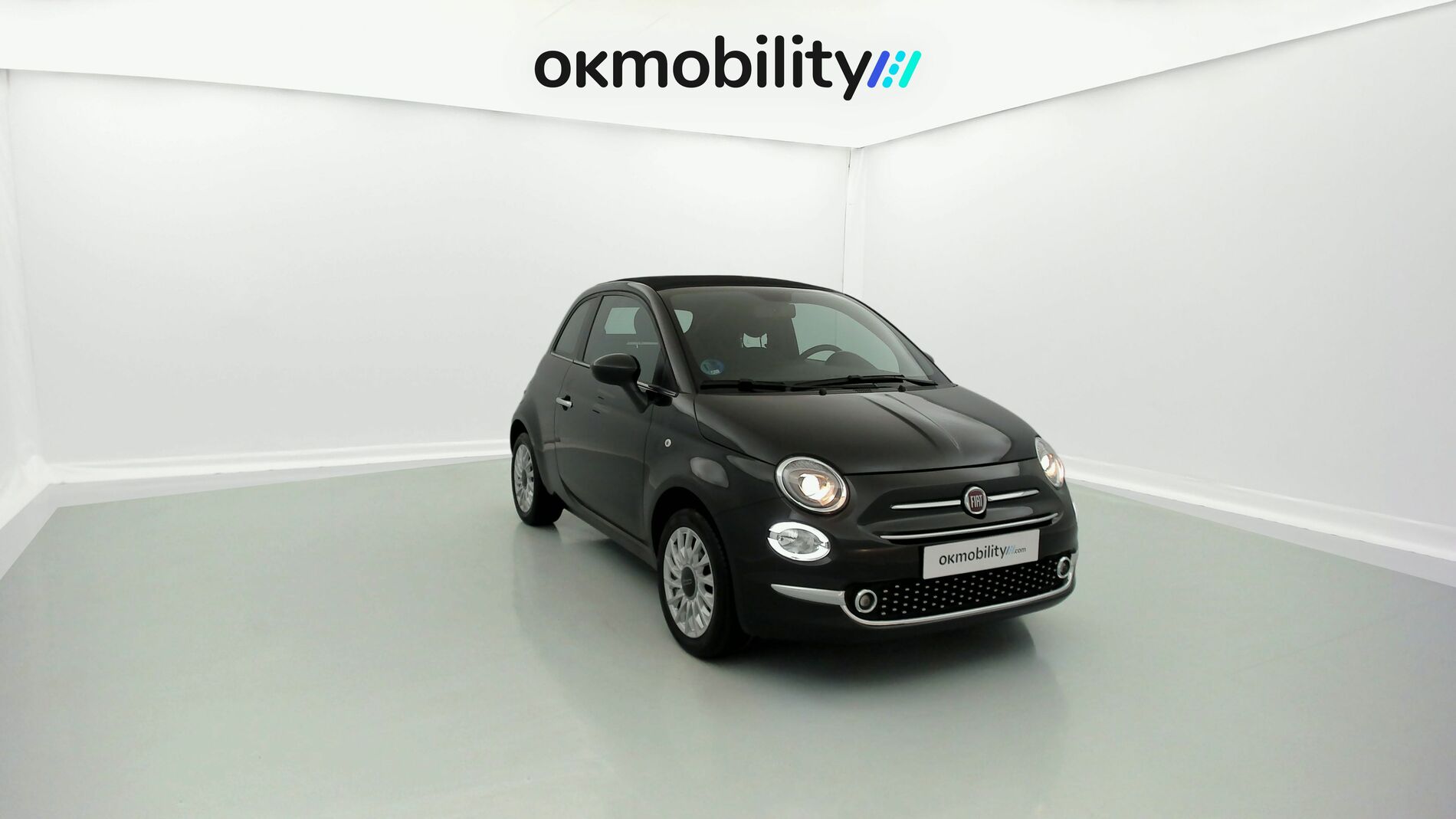 fiat 500c dolcevita 1.0 HYBRID 70 MHEV 2024 negro vesuvio 3