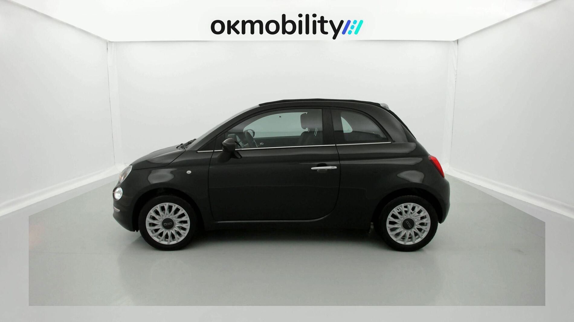 fiat 500c dolcevita 1.0 HYBRID 70 MHEV 2024 negro vesuvio 8