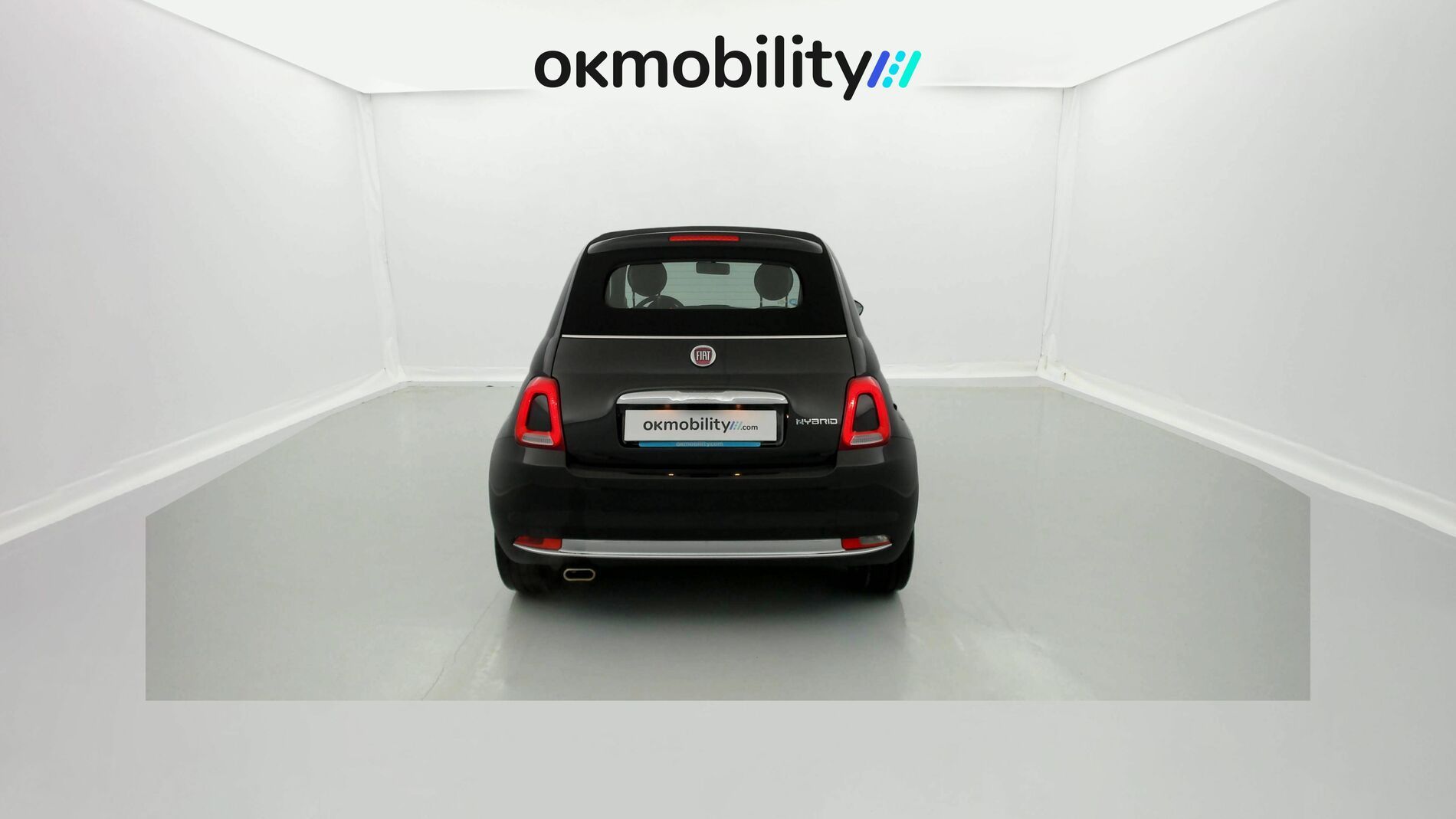 fiat 500c dolcevita 1.0 HYBRID 70 MHEV 2024 negro vesuvio 11