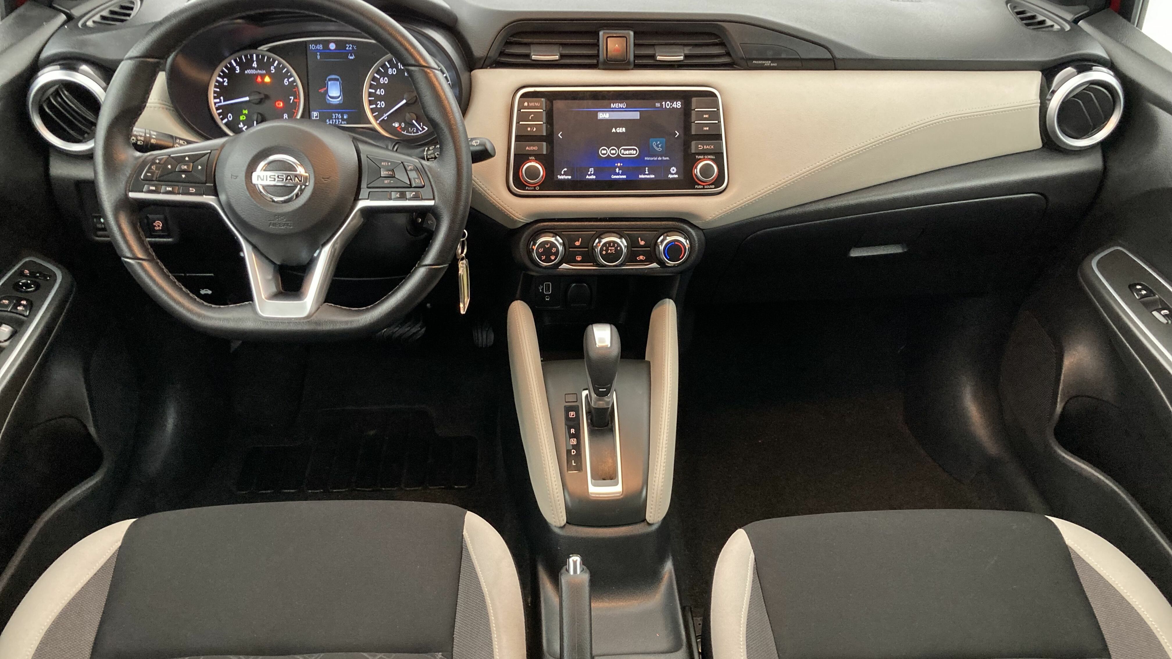 nissan micra n-design 1.0 IG-T 92 XTRONIC 2022 red passion 17