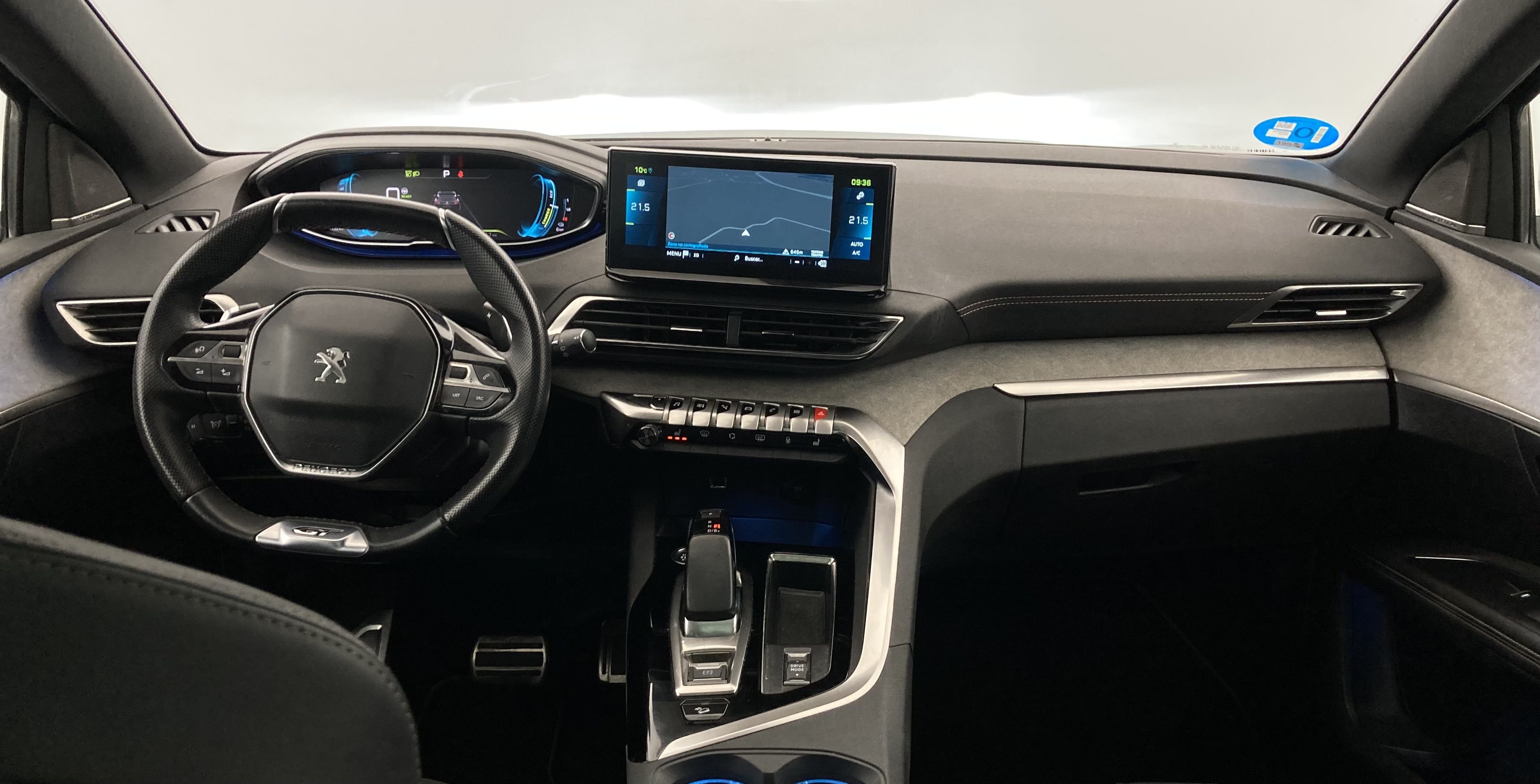 peugeot 3008 gt pack 1.6 HYBRID 300 EAT PHEV 2022 negro perla nera 23