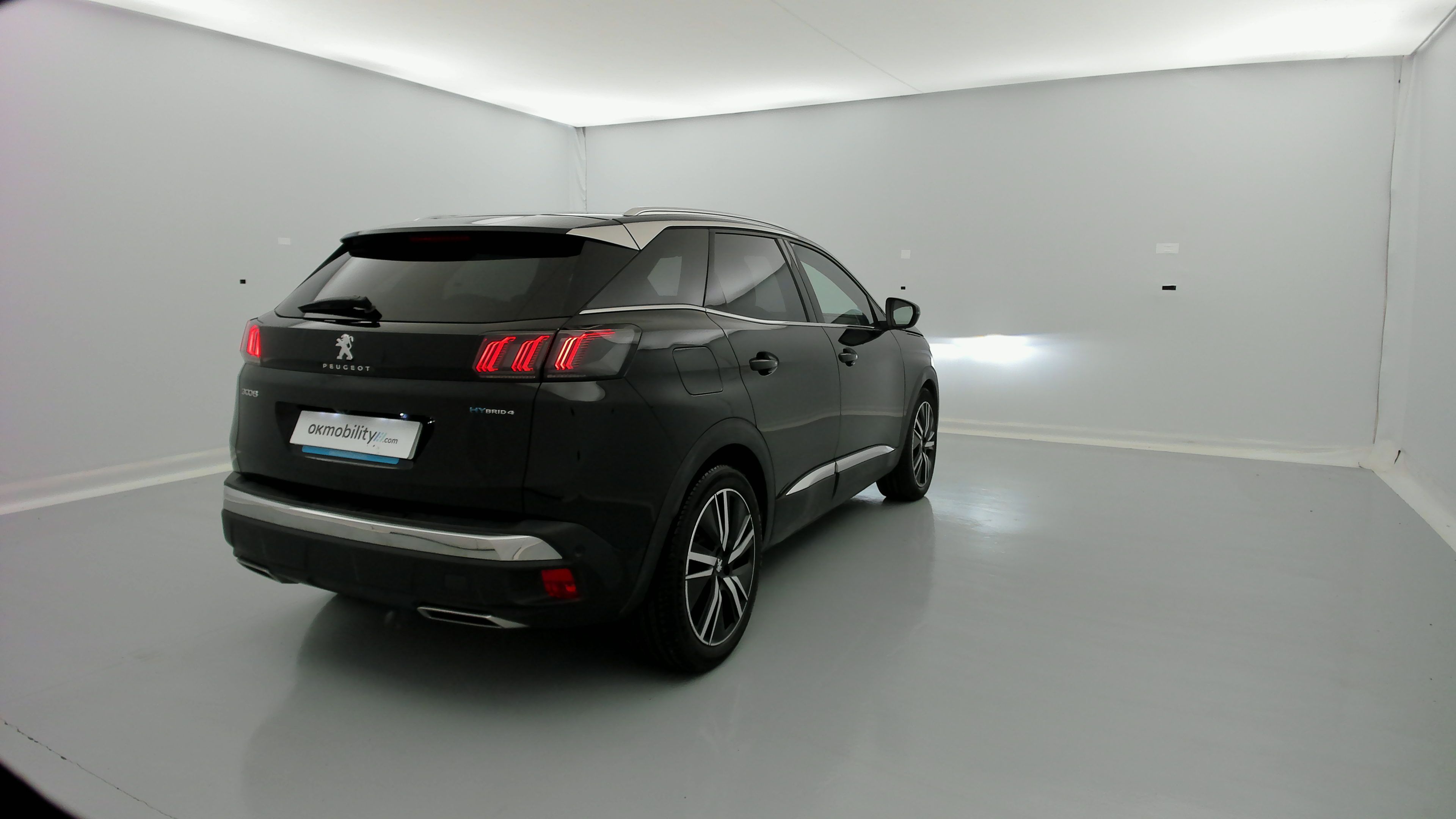 peugeot 3008 gt pack 1.6 HYBRID 300 EAT PHEV 2022 negro perla nera 11