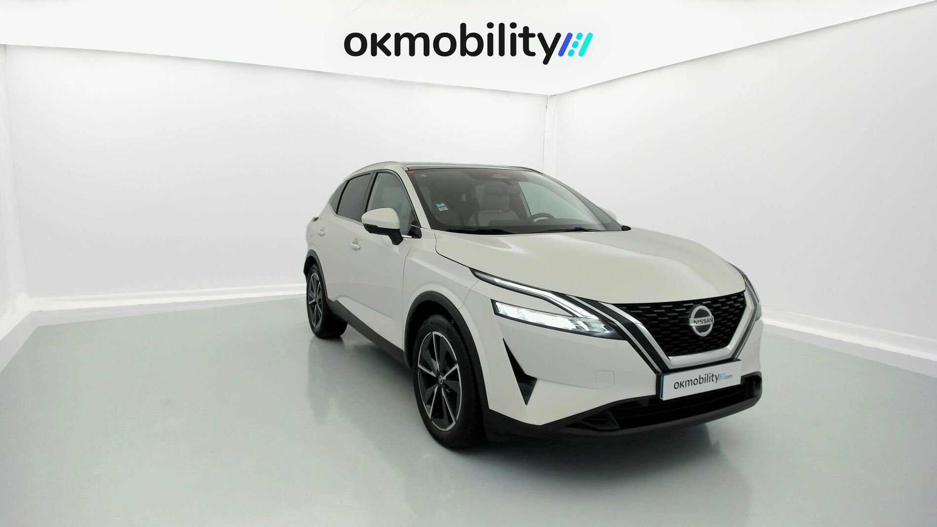 nissan qashqai tekna 1.3 DIG-T 140 MHEV 2022 blanc lunaire 3