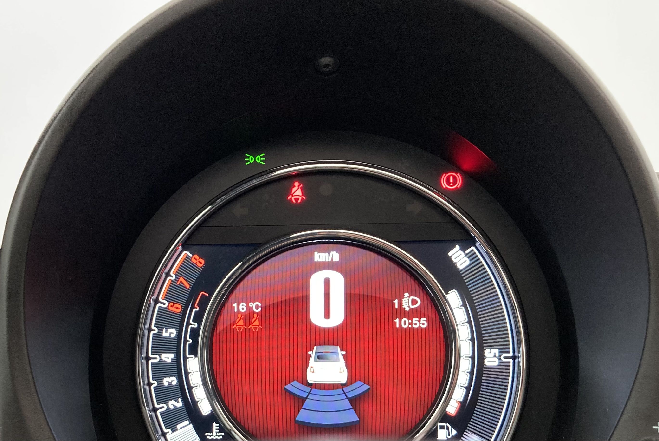 fiat 500c dolcevita 1.0 HYBRID 70 MHEV 2024 blanco gelato 15