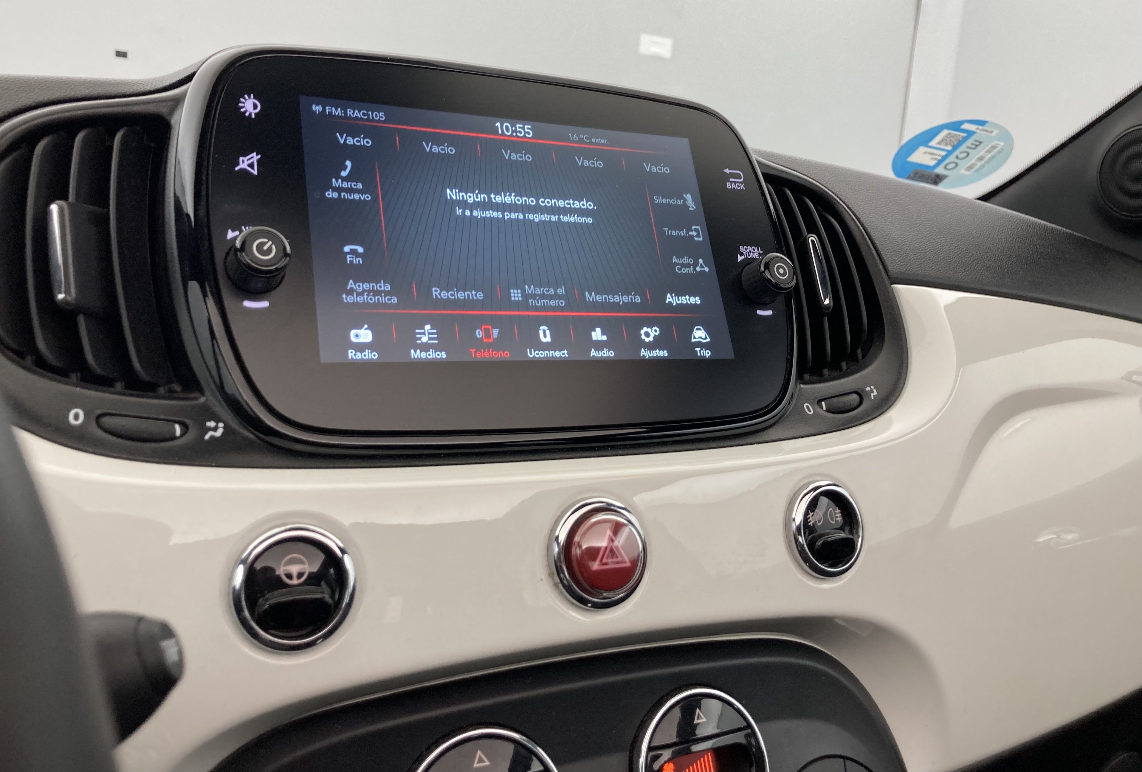 fiat 500c dolcevita 1.0 HYBRID 70 MHEV 2024 blanco gelato 20