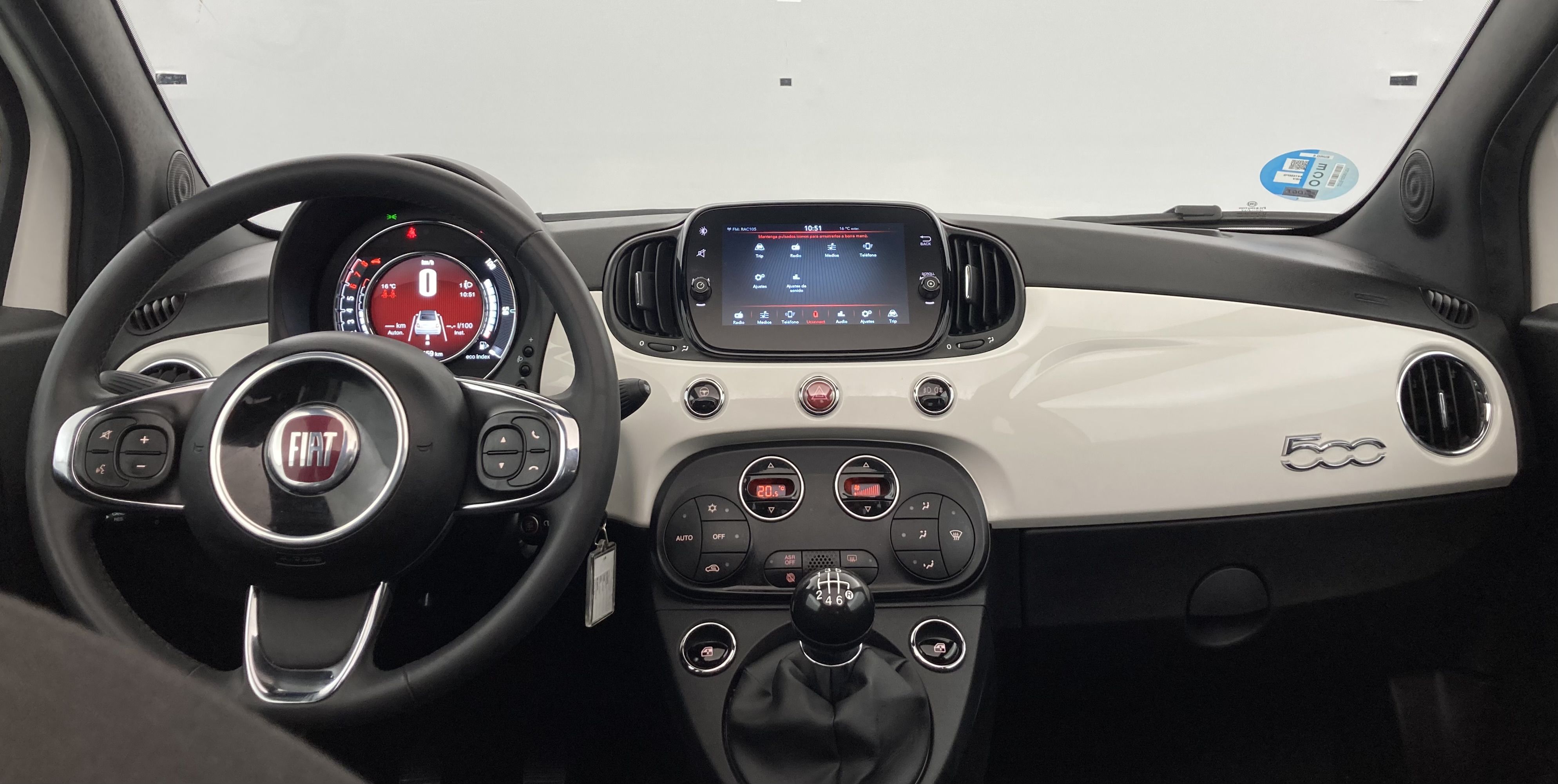 fiat 500c dolcevita 1.0 HYBRID 70 MHEV 2024 blanco gelato 31