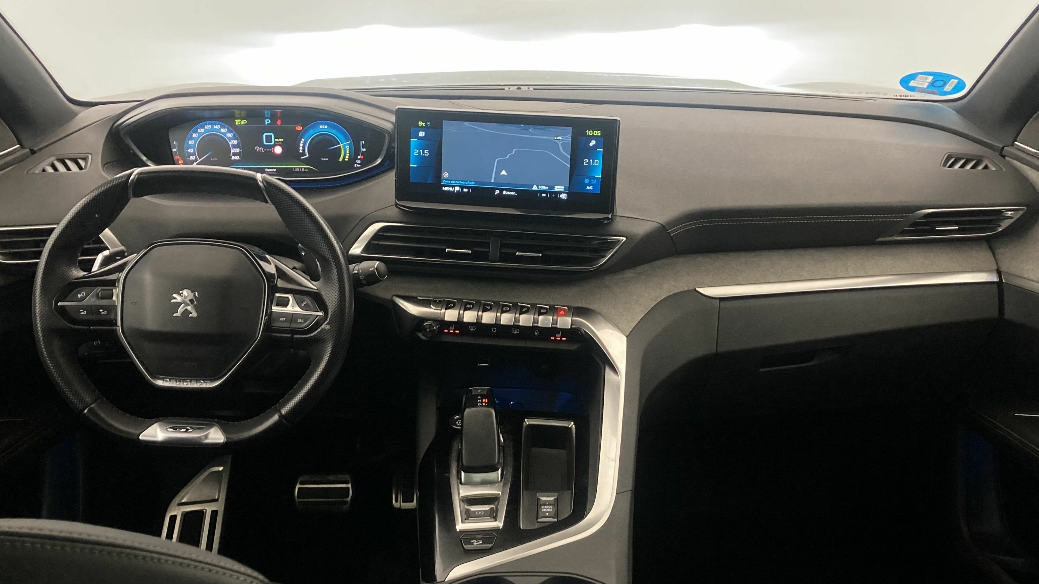 peugeot 3008 gt pack 1.6 HYBRID 300 EAT PHEV 2022 negro perla nera 15