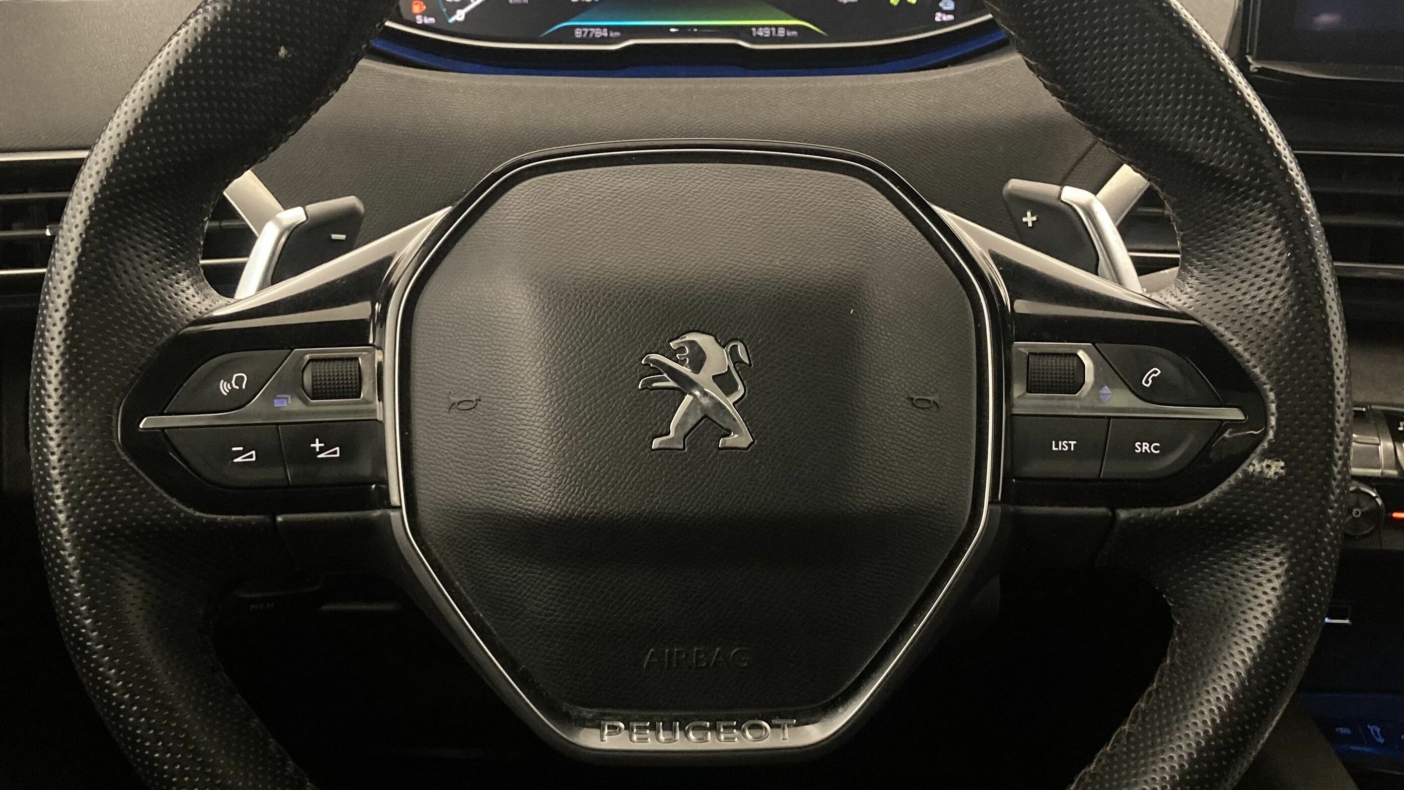 peugeot 3008 gt pack 1.6 HYBRID 300 EAT PHEV 2022 negro perla nera 16