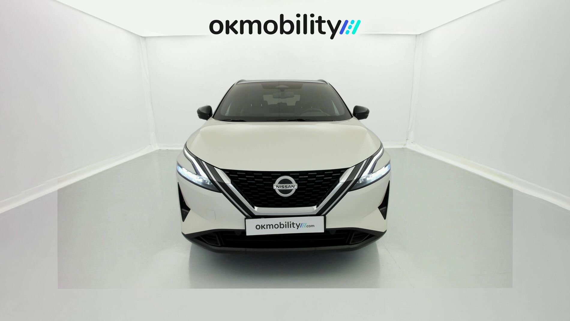 nissan qashqai tekna 1.3 DIG-T 140 MHEV 2022 blanc lunaire / noir 5