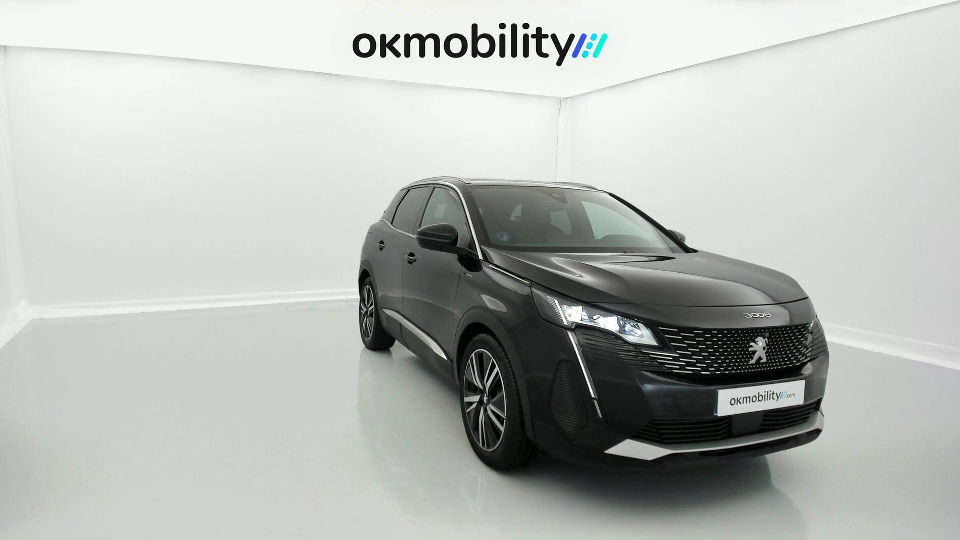 peugeot 3008 gt pack 1.6 HYBRID 300 EAT PHEV 2022 negro perla nera 3