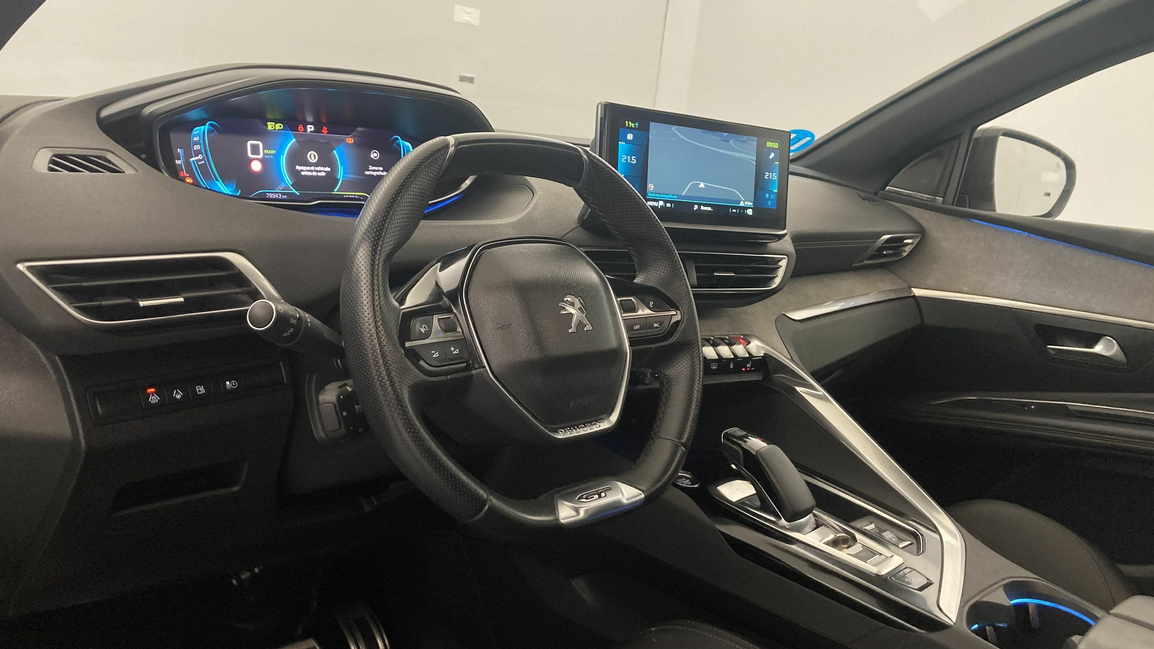 peugeot 3008 gt pack 1.6 HYBRID 300 EAT PHEV 2022 negro perla nera 14