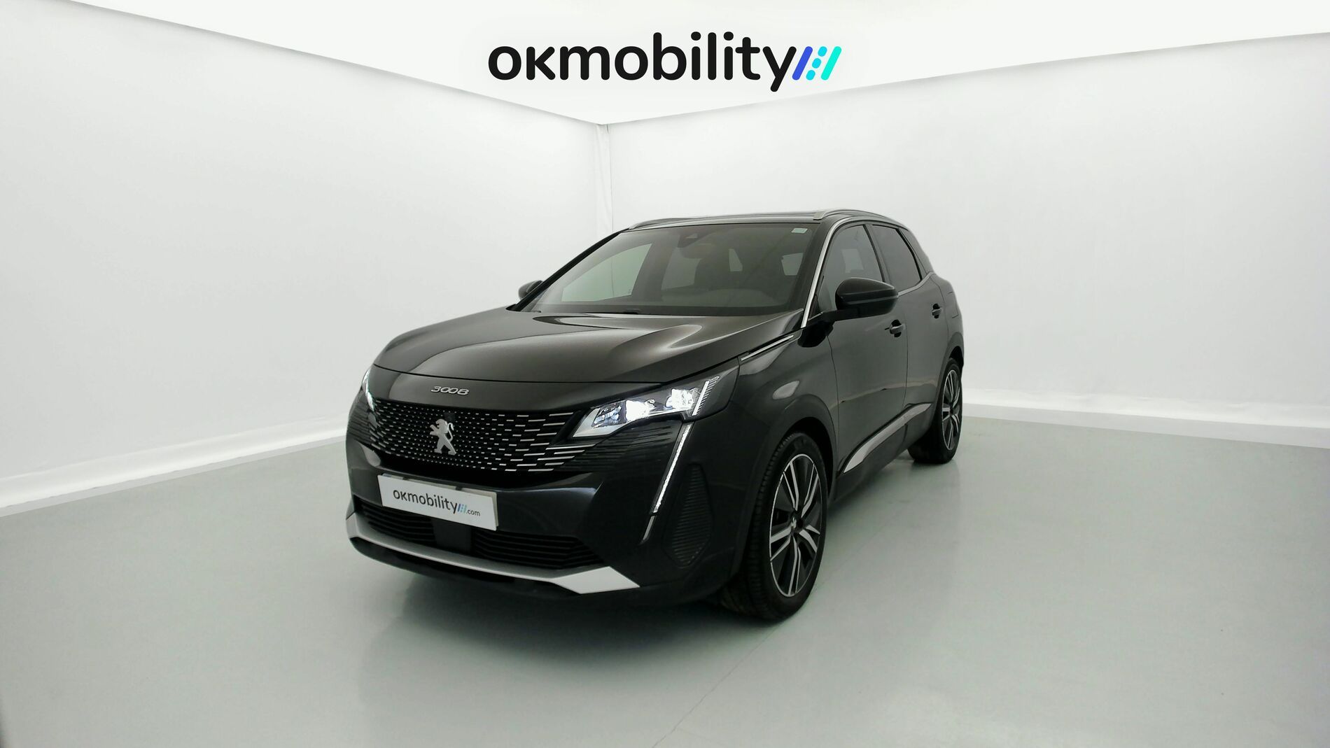 peugeot 3008 gt pack 1.6 HYBRID 300 EAT PHEV 2022 negro perla nera 1