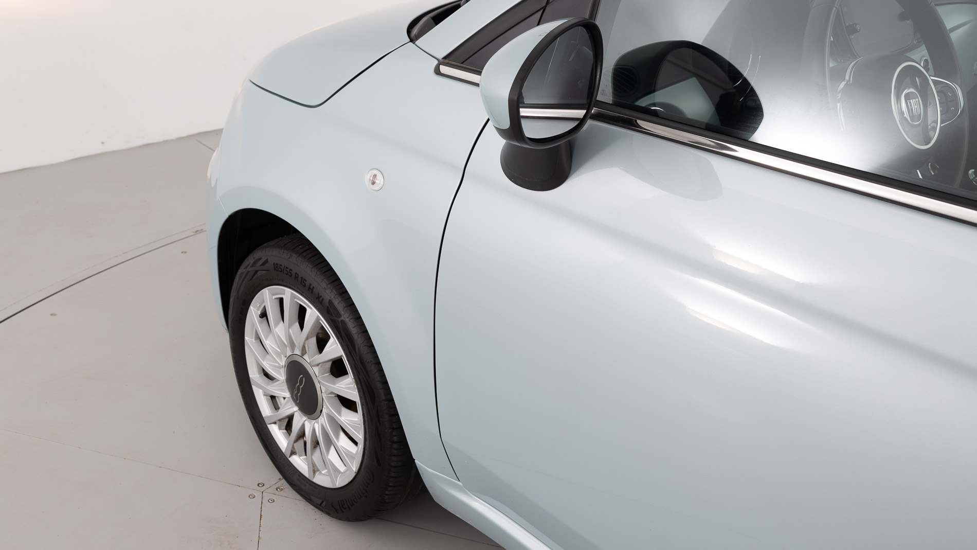 fiat 500c dolcevita 1.0 HYBRID 70 MHEV 2024 verde rugiada 26