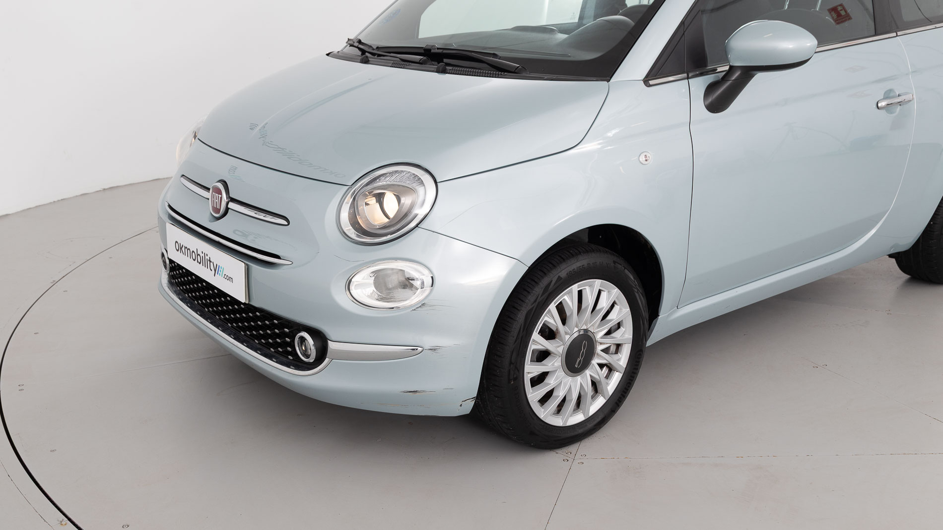 fiat 500c dolcevita 1.0 HYBRID 70 MHEV 2024 verde rugiada 31