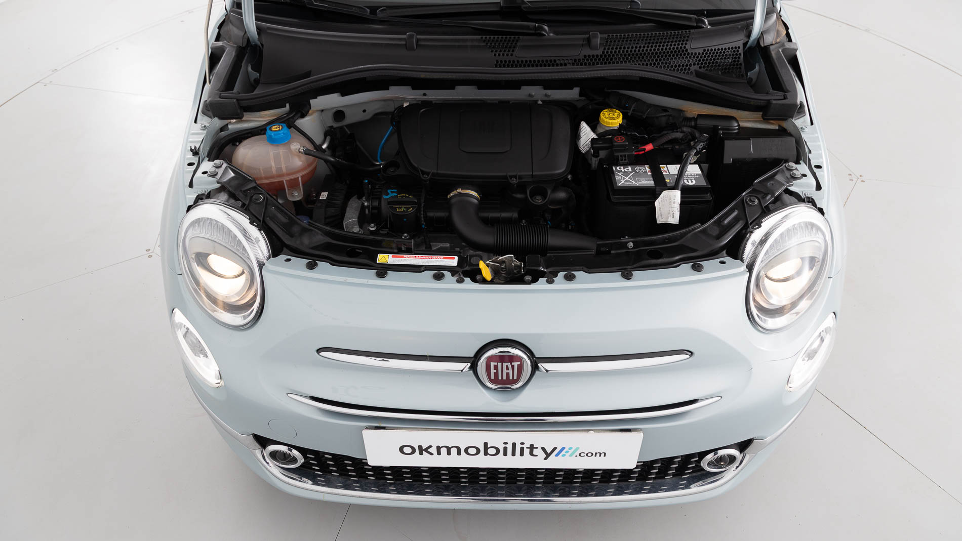 fiat 500c dolcevita 1.0 HYBRID 70 MHEV 2024 verde rugiada 35