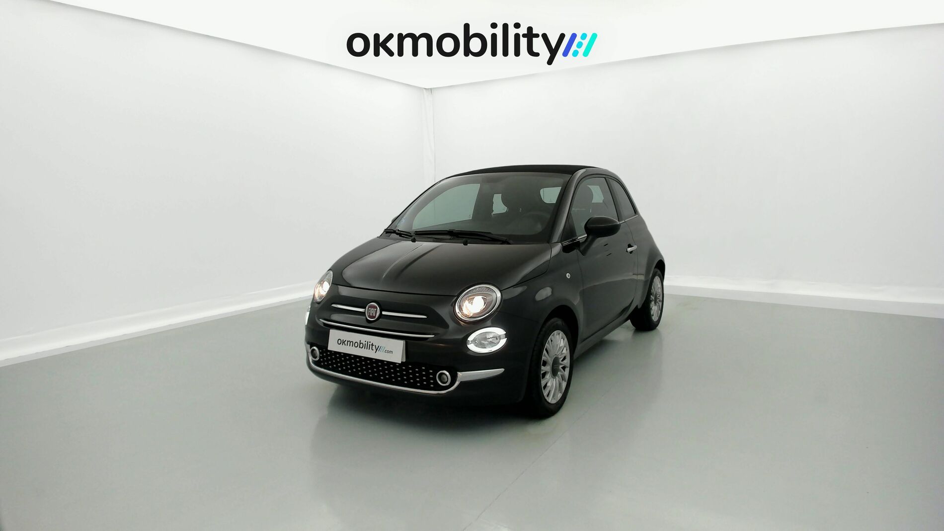 fiat 500c dolcevita 1.0 HYBRID 70 MHEV 2024 negro vesuvio 1