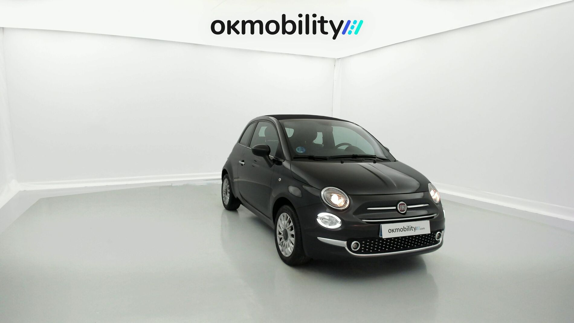 fiat 500c dolcevita 1.0 HYBRID 70 MHEV 2024 negro vesuvio 3