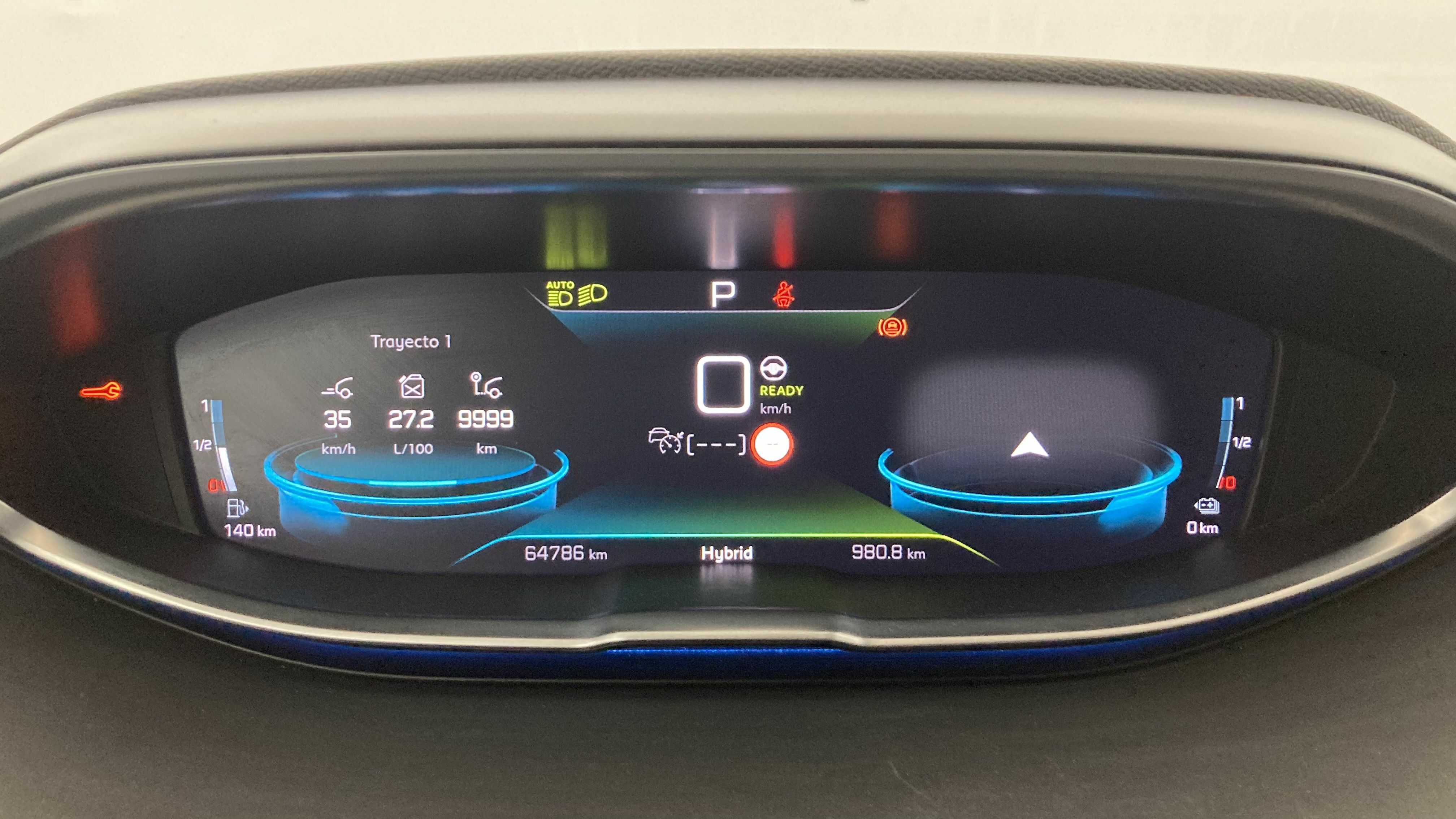 peugeot 3008 gt pack 1.6 HYBRID 300 EAT PHEV 2022 gris artense / negro 17