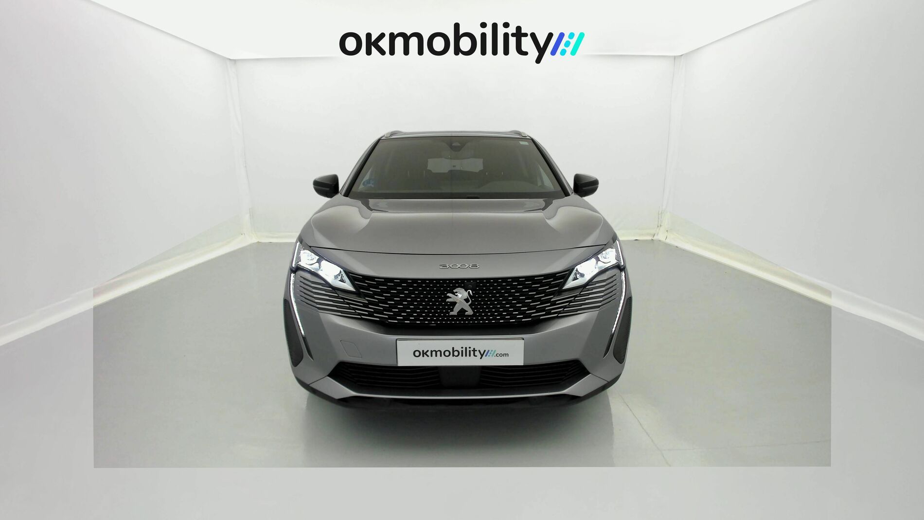 peugeot 3008 gt pack 1.6 HYBRID 300 EAT PHEV 2022 gris artense / negro 3
