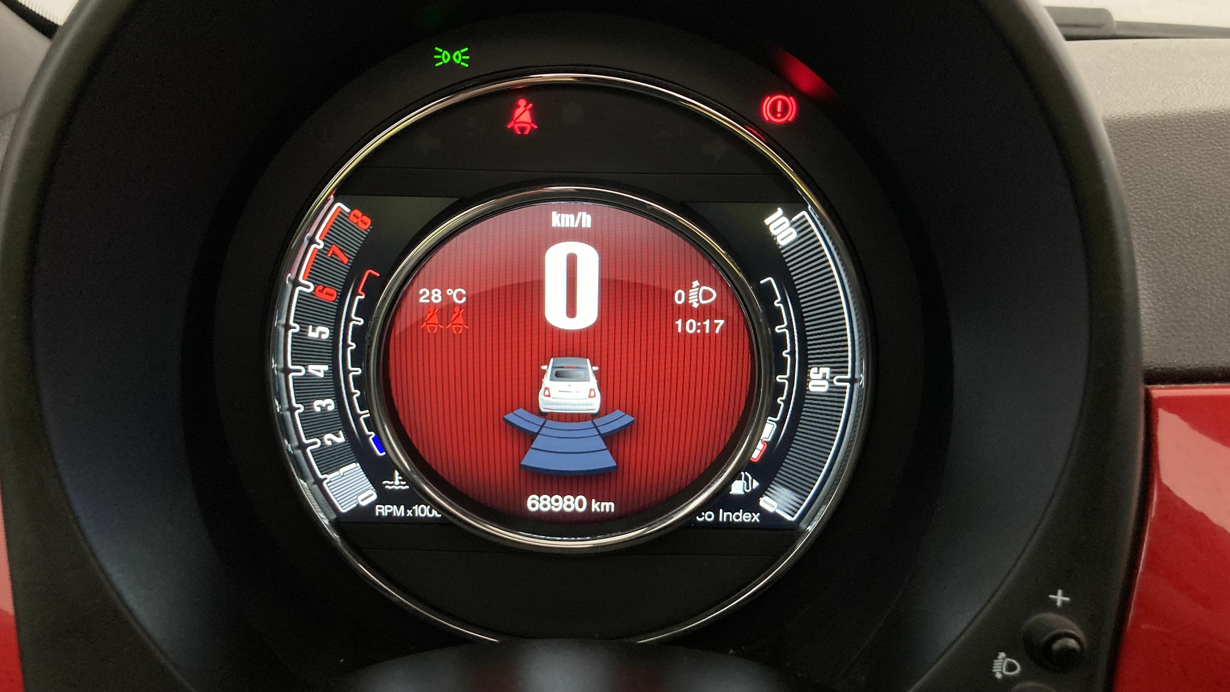 fiat 500c dolcevita 1.0 HYBRID 70 MHEV 2024 rojo passione 13