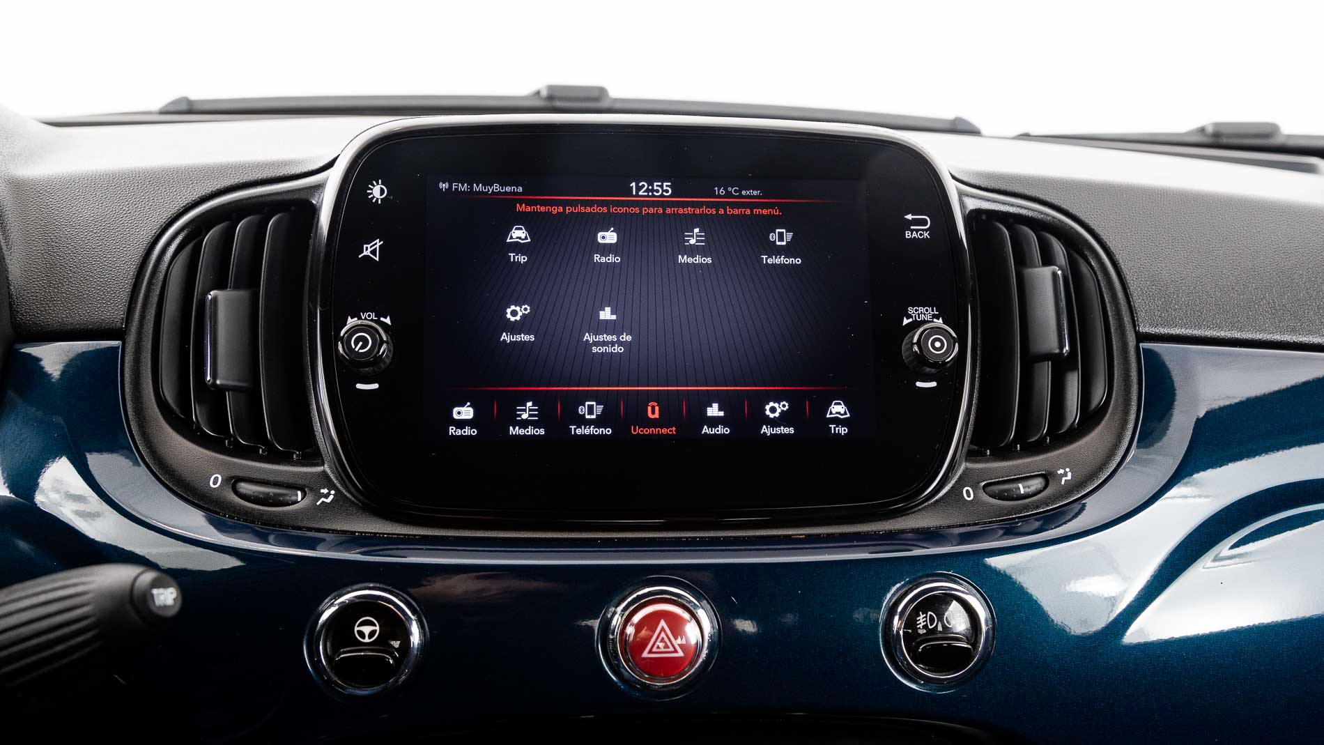 fiat 500c dolcevita 1.0 HYBRID 70 MHEV 2024 azul di pinto di blu 17