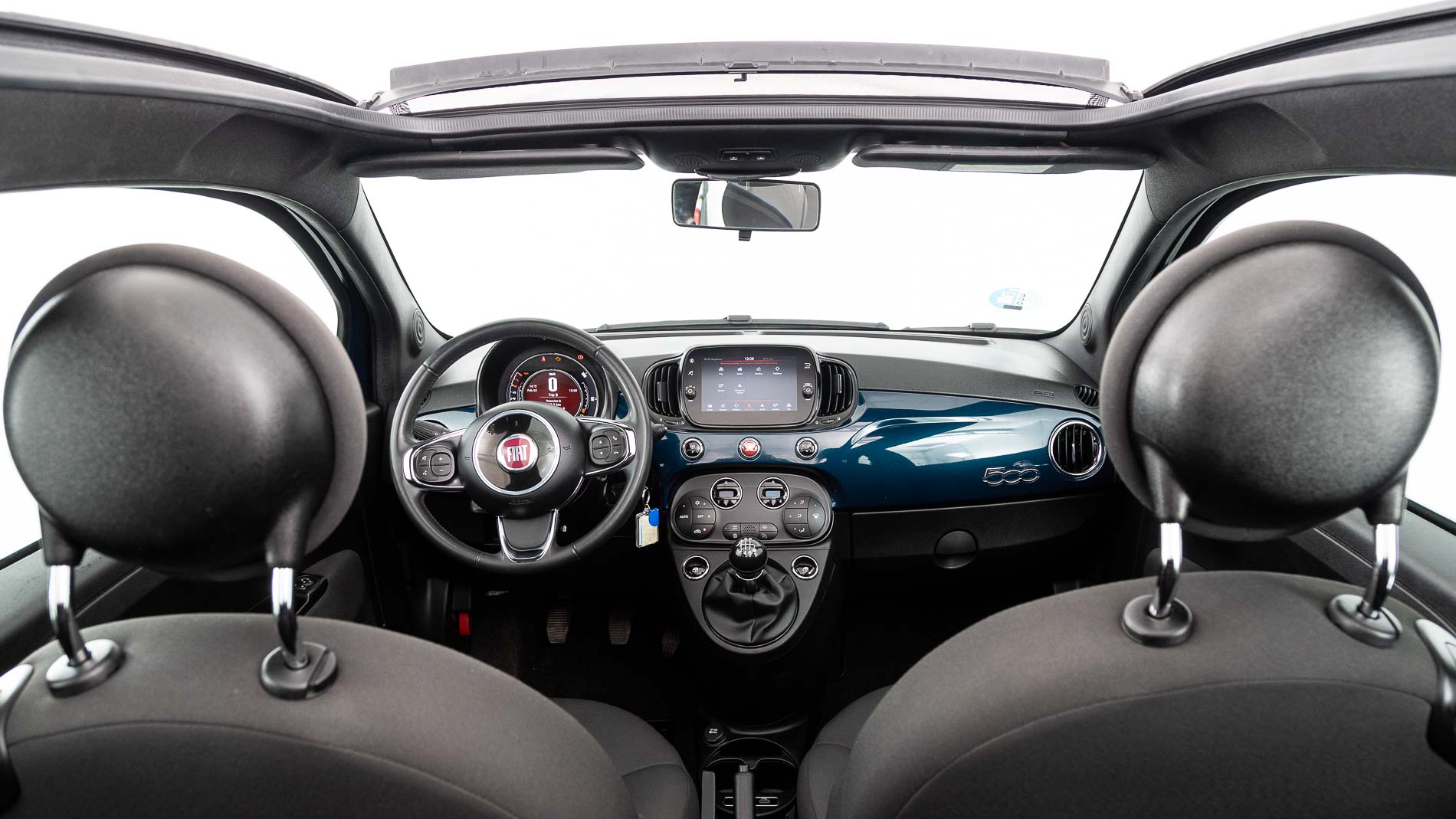 fiat 500c dolcevita 1.0 HYBRID 70 MHEV 2024 azul di pinto di blu 42