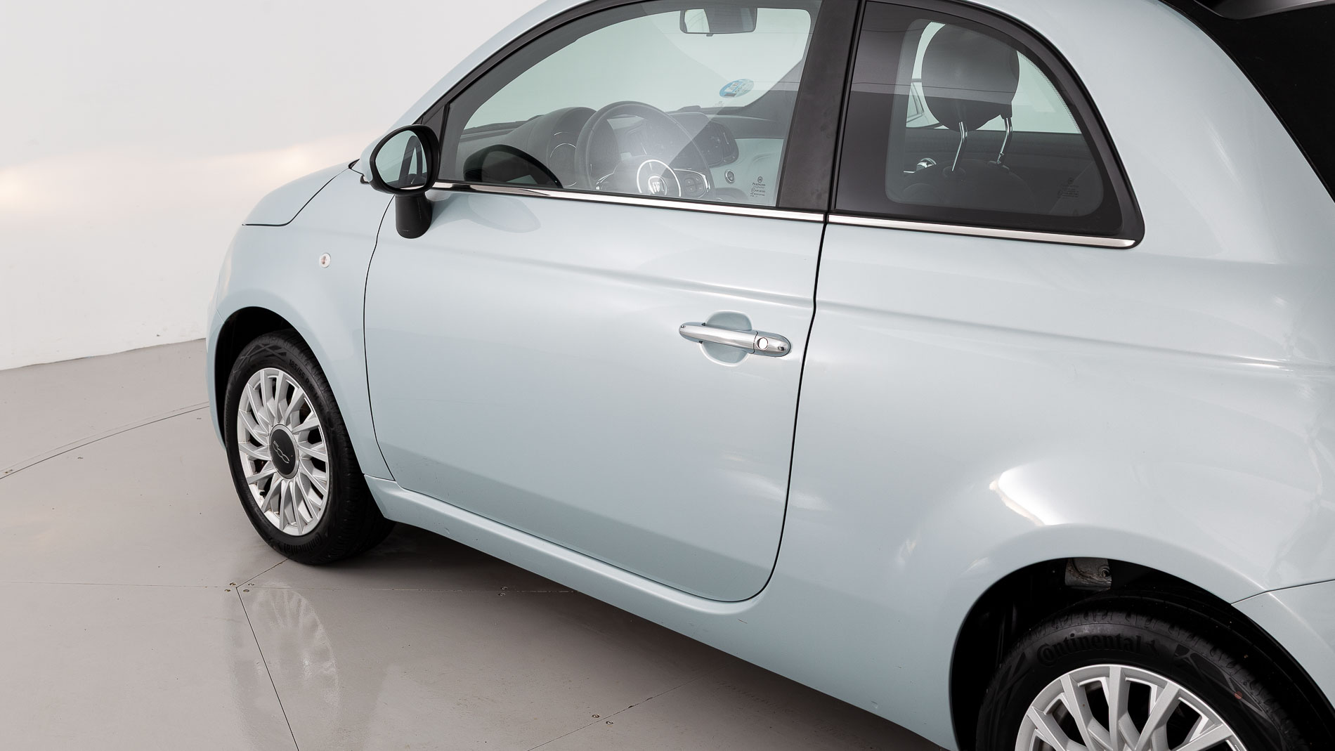 fiat 500c dolcevita 1.0 HYBRID 70 MHEV 2024 verde rugiada 35