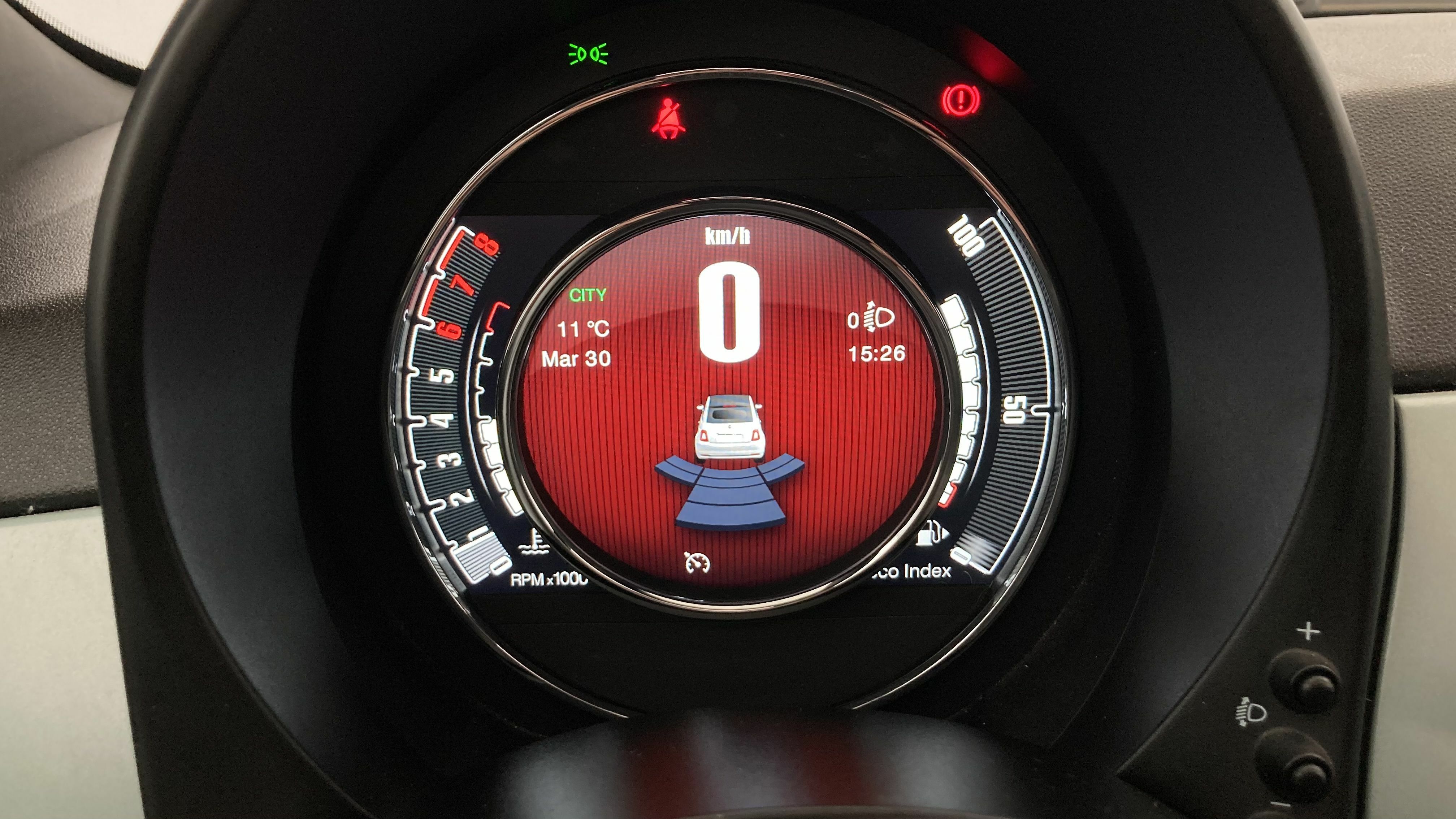 fiat 500c dolcevita 1.0 HYBRID 70 MHEV 2024 verde rugiada 17