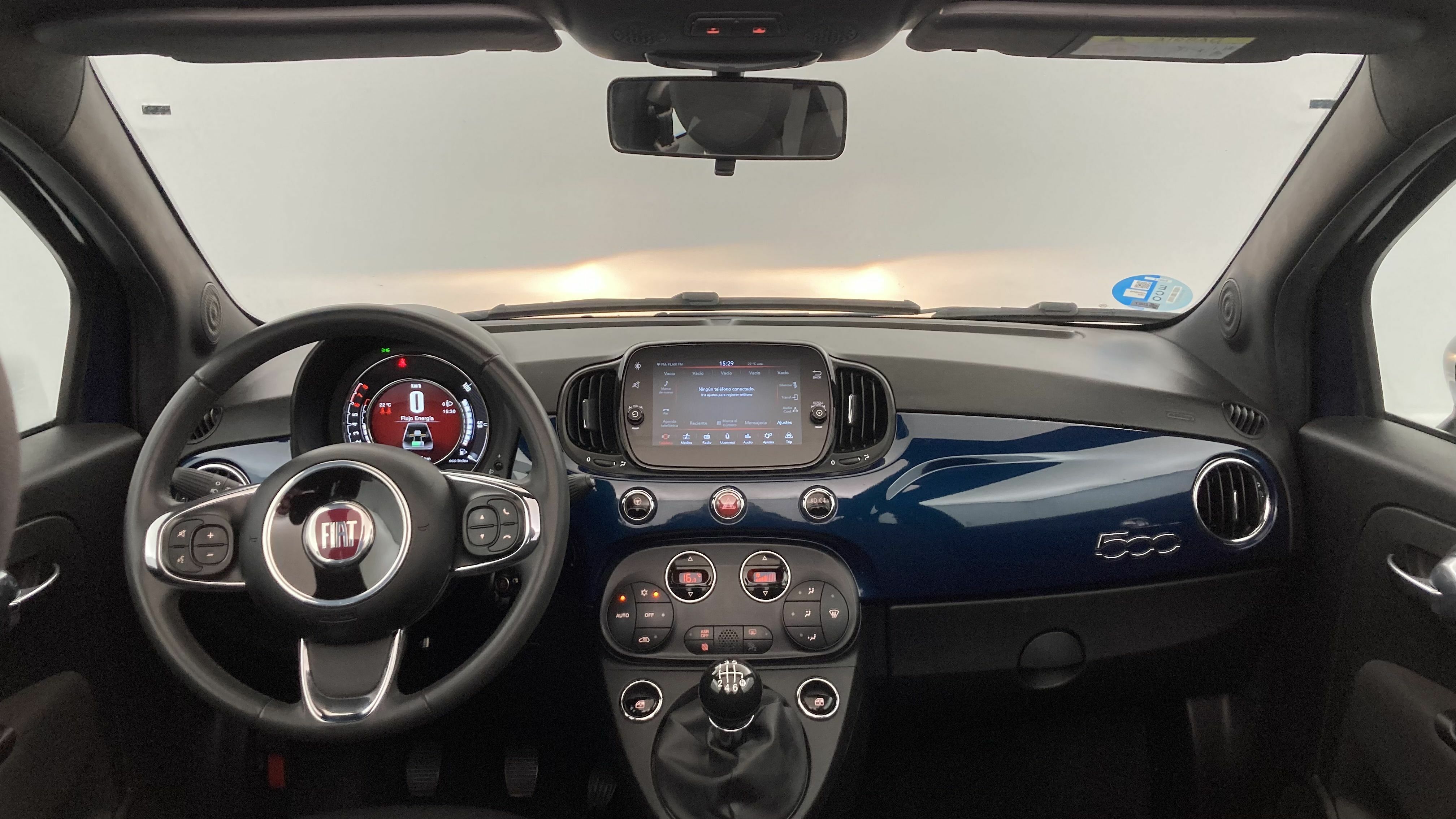 fiat 500c dolcevita 1.0 HYBRID 70 MHEV 2024 azul di pinto di blu 16