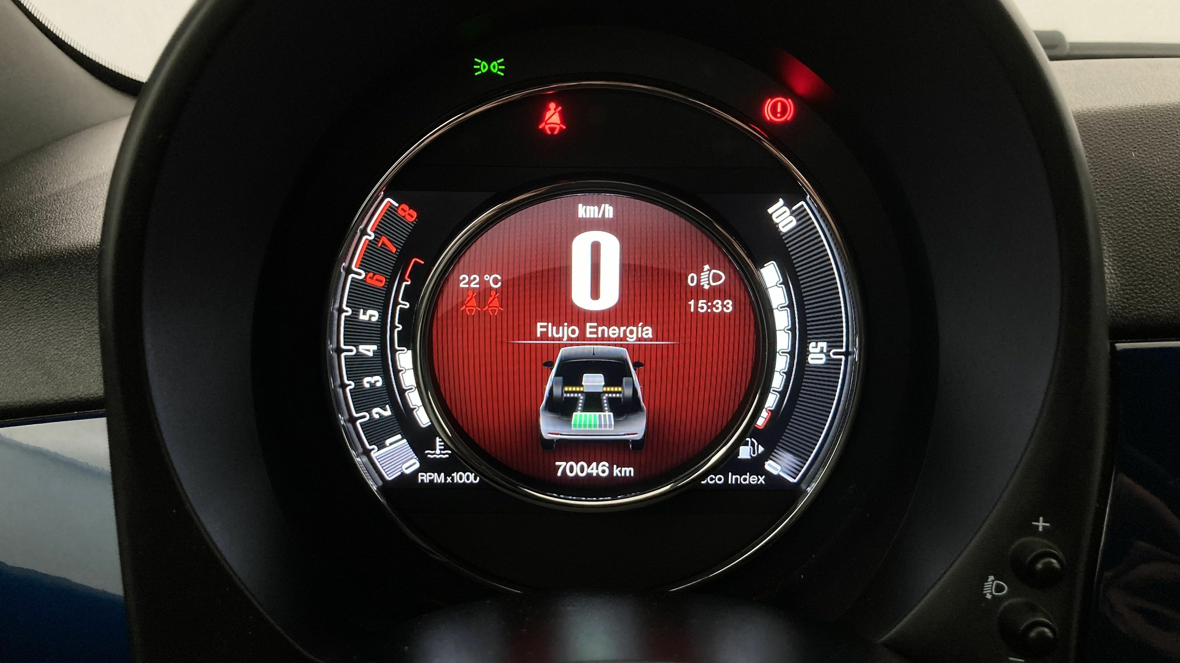 fiat 500c dolcevita 1.0 HYBRID 70 MHEV 2024 azul di pinto di blu 18