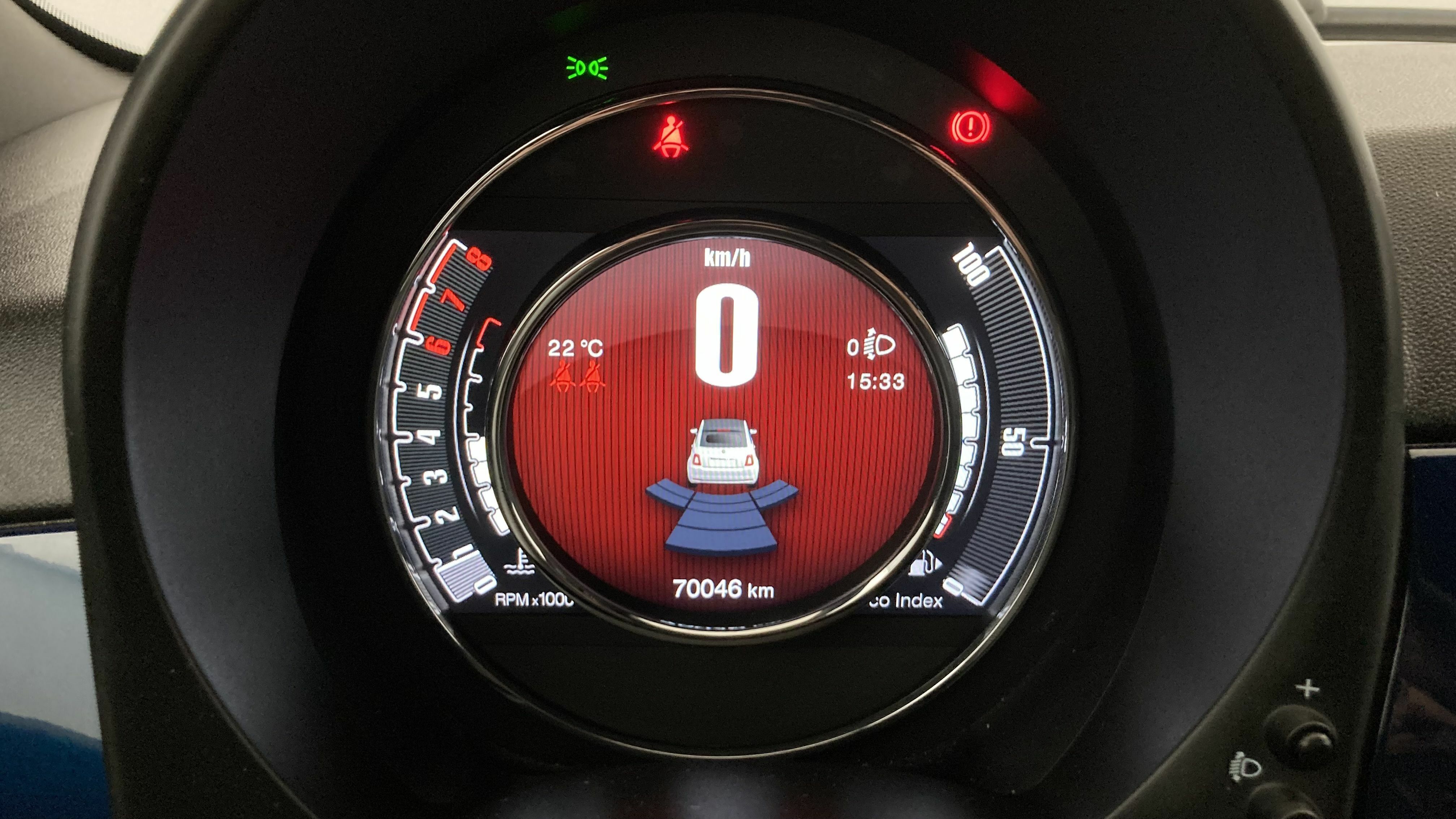 fiat 500c dolcevita 1.0 HYBRID 70 MHEV 2024 azul di pinto di blu 32