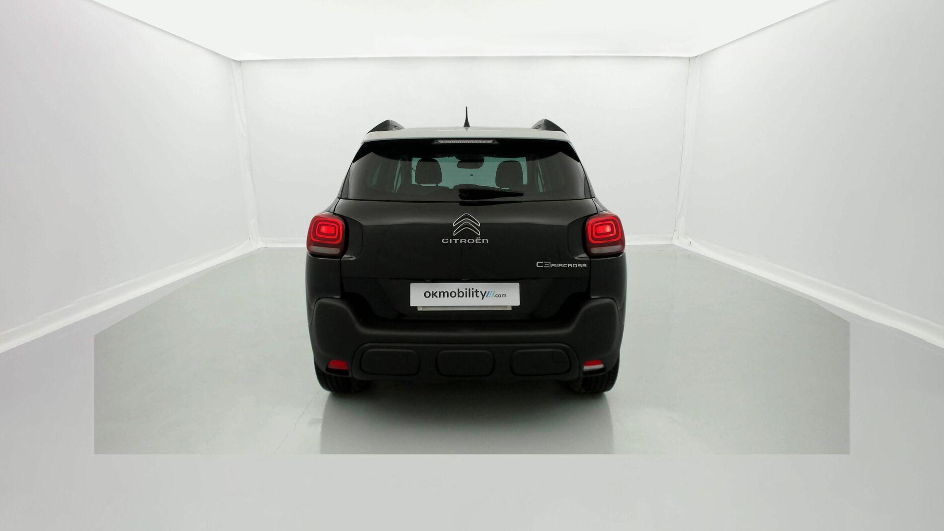 citroen c3 aircross shine pack 1.2 PURETECH 130 EAT 2023 negro perla nera / blanco 6