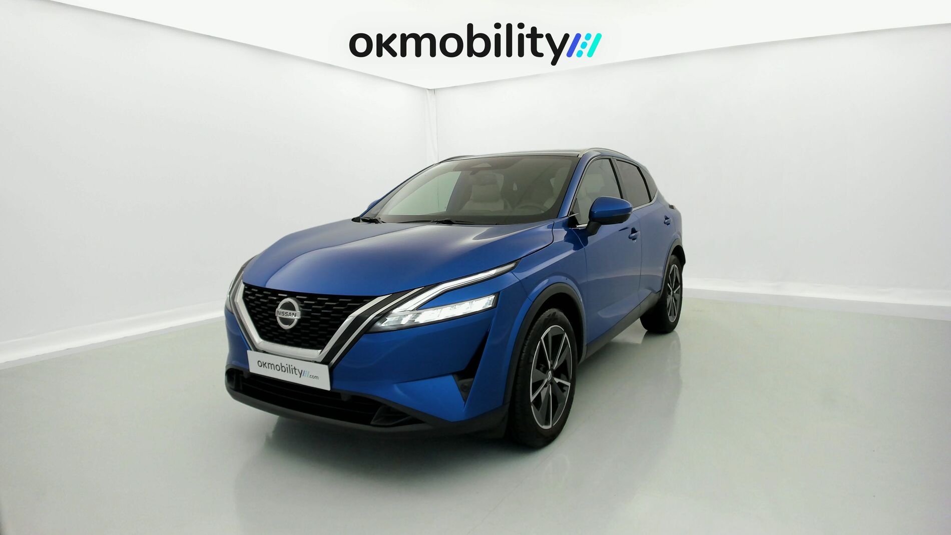 nissan qashqai tekna 1.3 DIG-T 140 MHEV 2022 blue 1