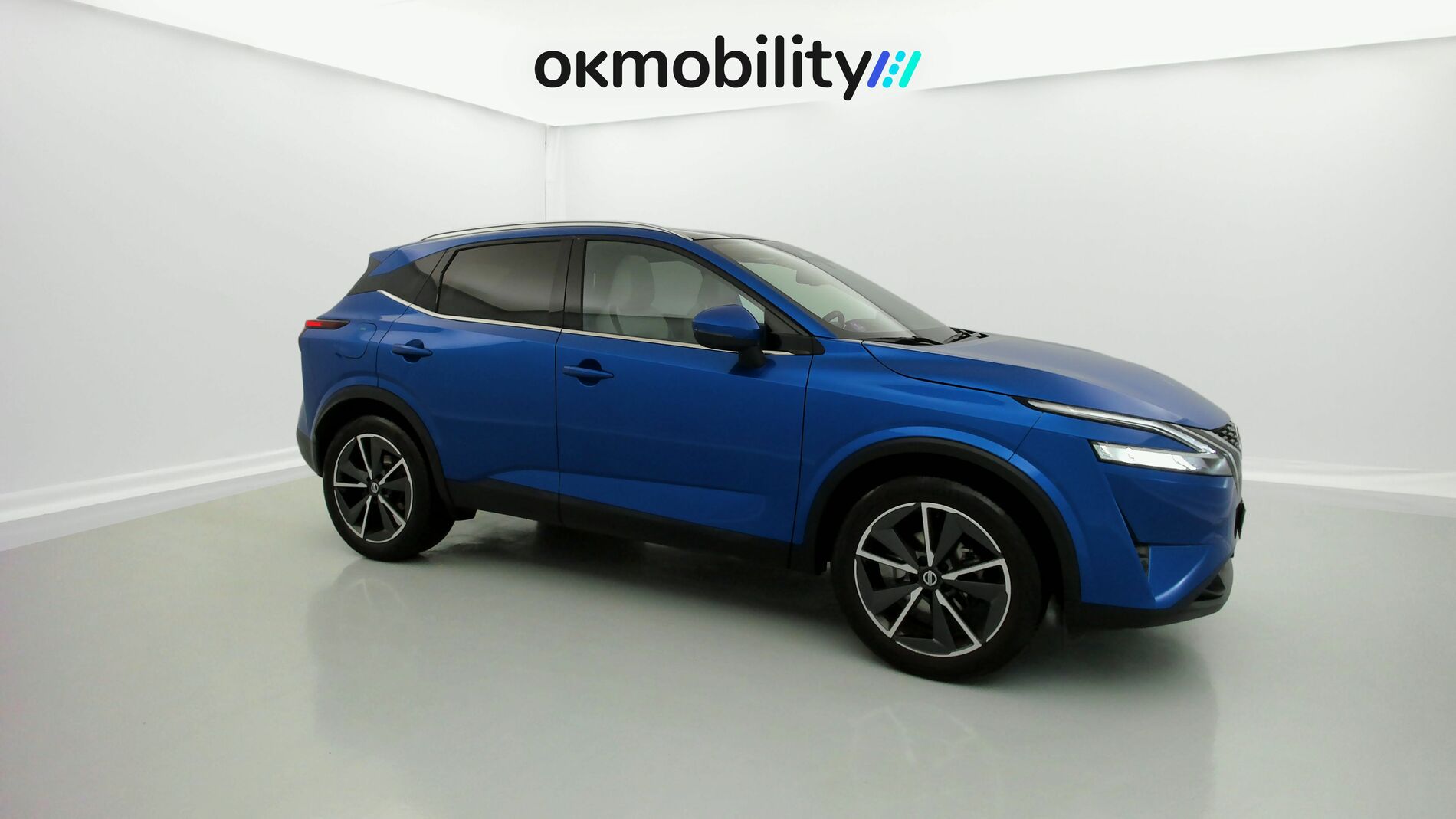 nissan qashqai tekna 1.3 DIG-T 140 MHEV 2022 blue 2