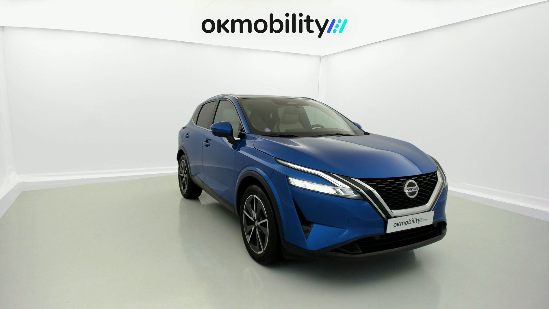 nissan qashqai tekna 1.3 DIG-T 140 MHEV 2022 blue 3