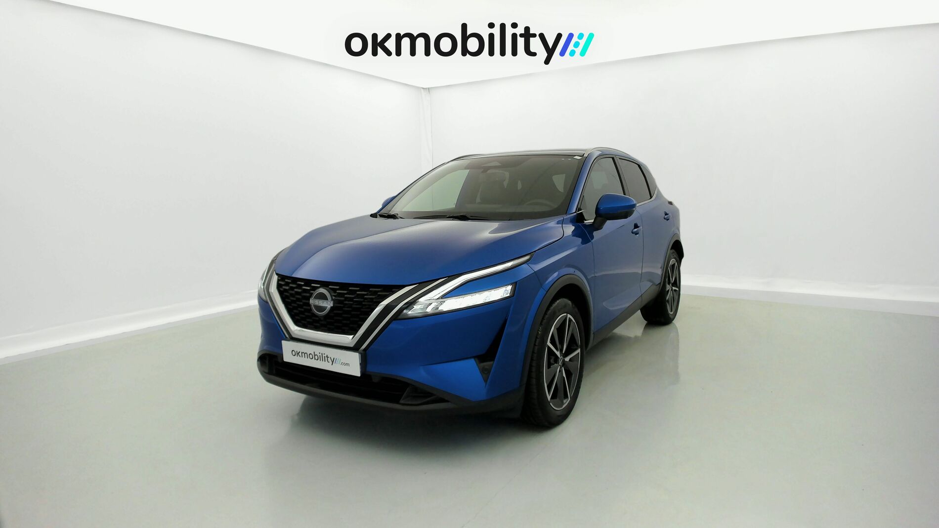 nissan qashqai tekna 1.3 DIG-T 140 MHEV 2022 blue 1