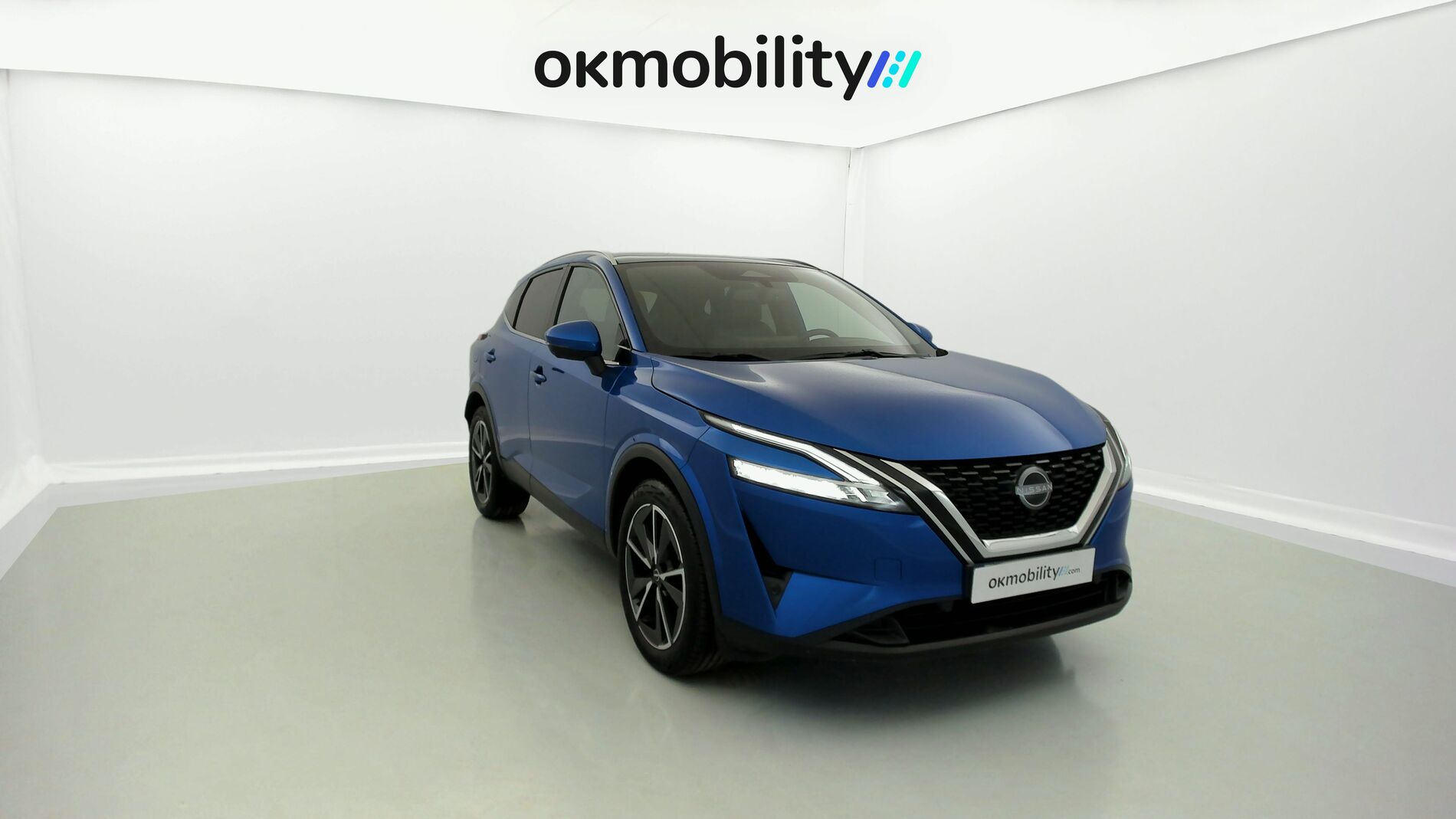 nissan qashqai tekna 1.3 DIG-T 140 MHEV 2022 blue 3