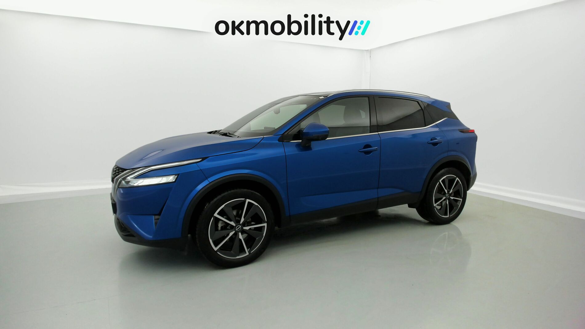 nissan qashqai tekna 1.3 DIG-T 140 MHEV 2022 blue 5
