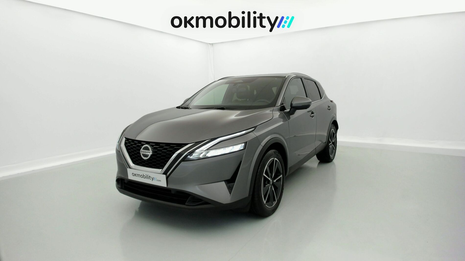 nissan qashqai tekna 1.3 DIG-T 140 MHEV 2022 gris squale 1