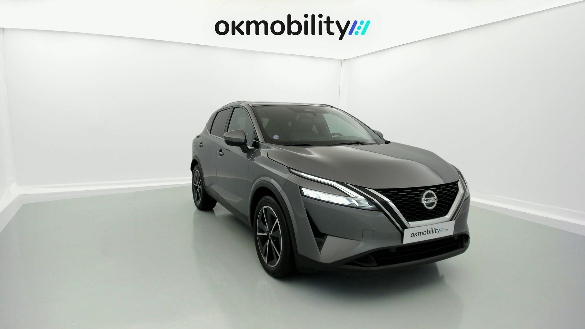 nissan qashqai tekna 1.3 DIG-T 140 MHEV 2022 gris squale 3