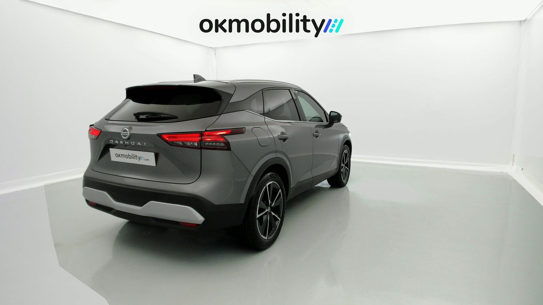 nissan qashqai tekna 1.3 DIG-T 140 MHEV 2022 gris squale 11