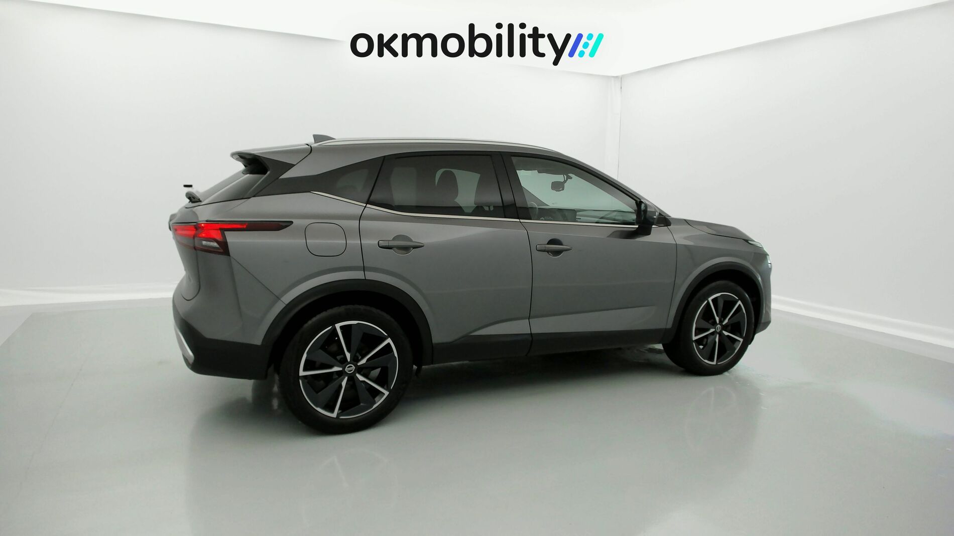 nissan qashqai tekna 1.3 DIG-T 140 MHEV 2022 gris squale 12