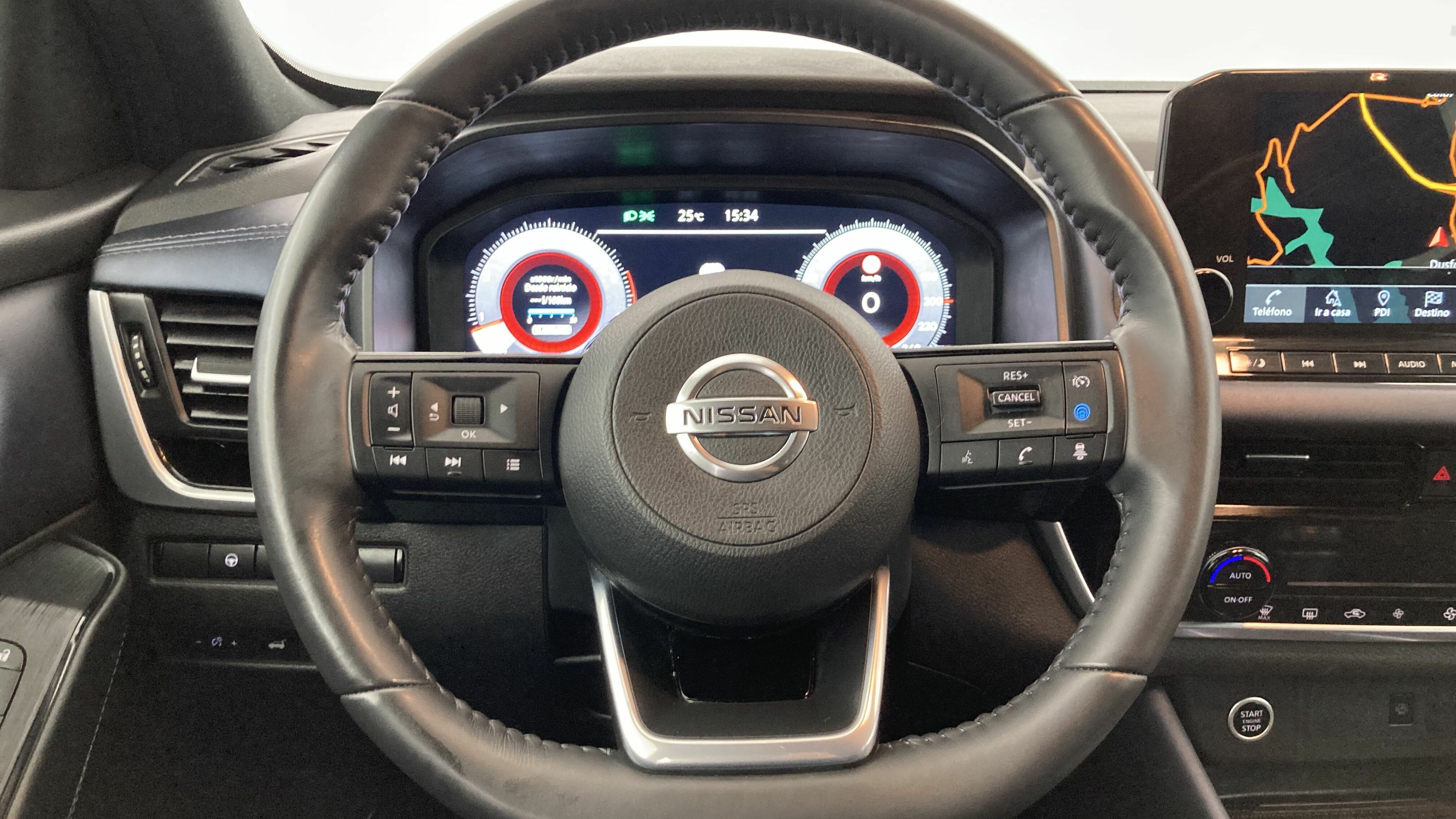 nissan qashqai tekna 1.3 DIG-T 140 MHEV 2022 noir metallise / gris 5